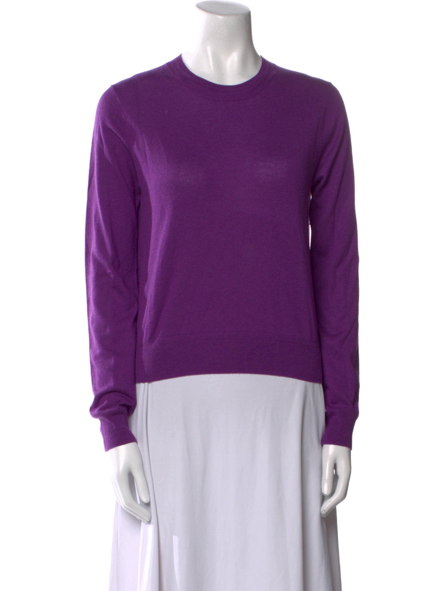 La Ligne Silk Crew Neck Sweatshirt