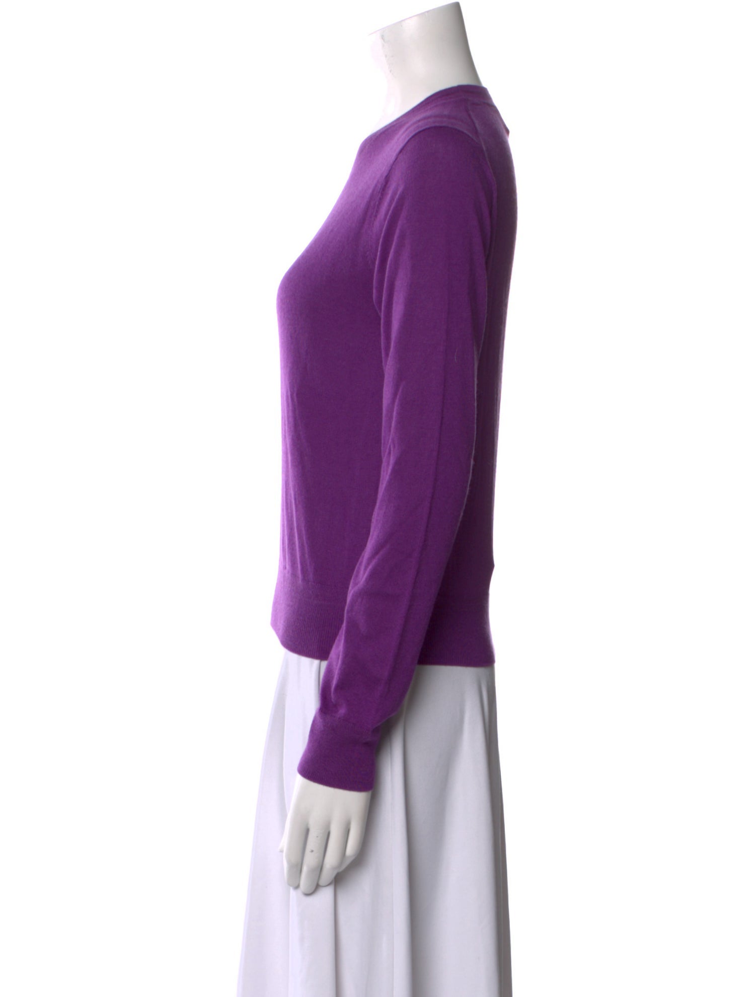 La Ligne Silk Crew Neck Sweatshirt