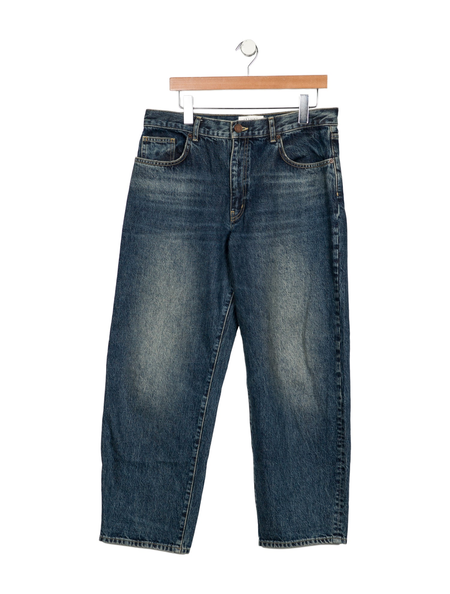 La Ligne High-Rise Wide Leg Jeans
