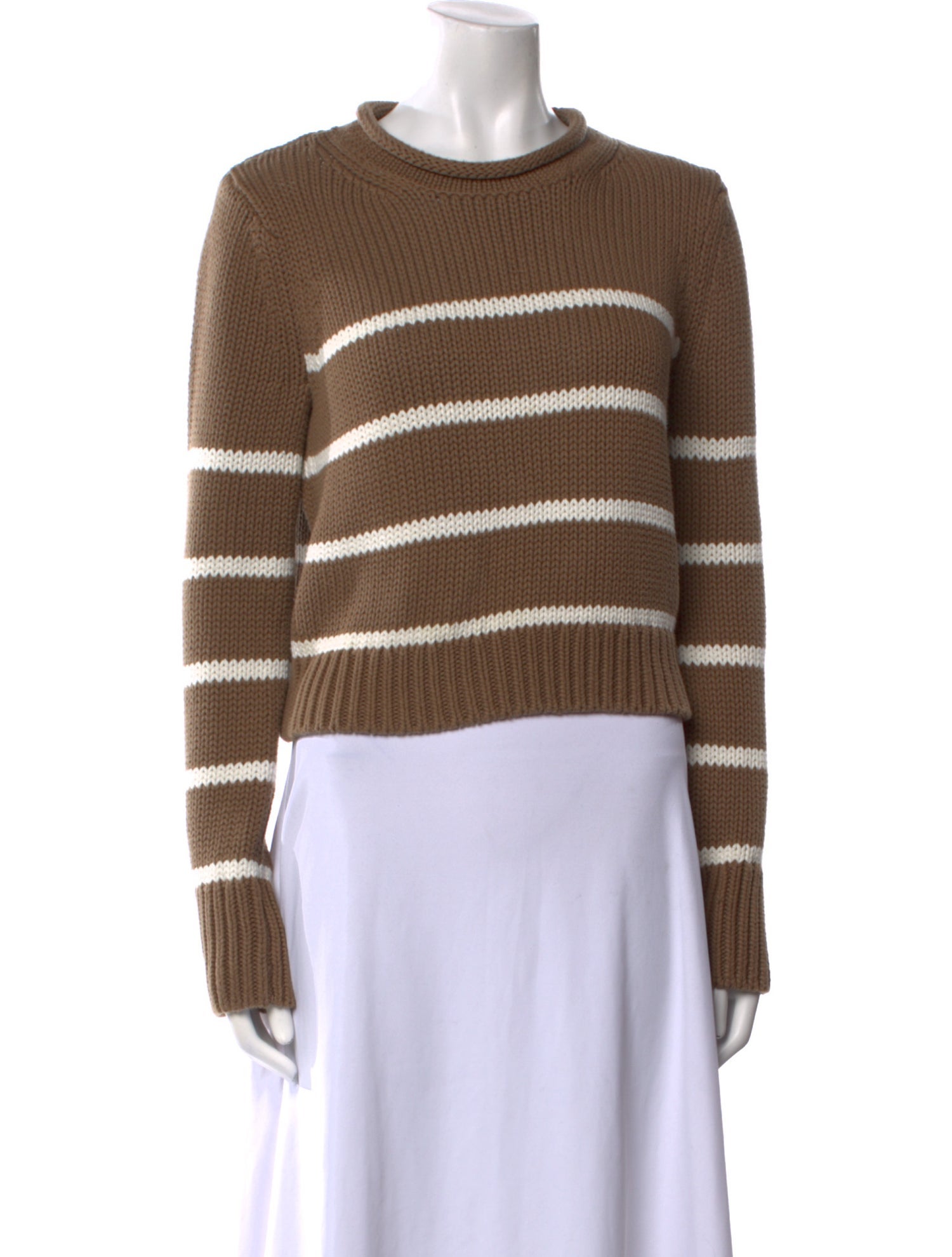 La Ligne Striped Crew Neck Sweater