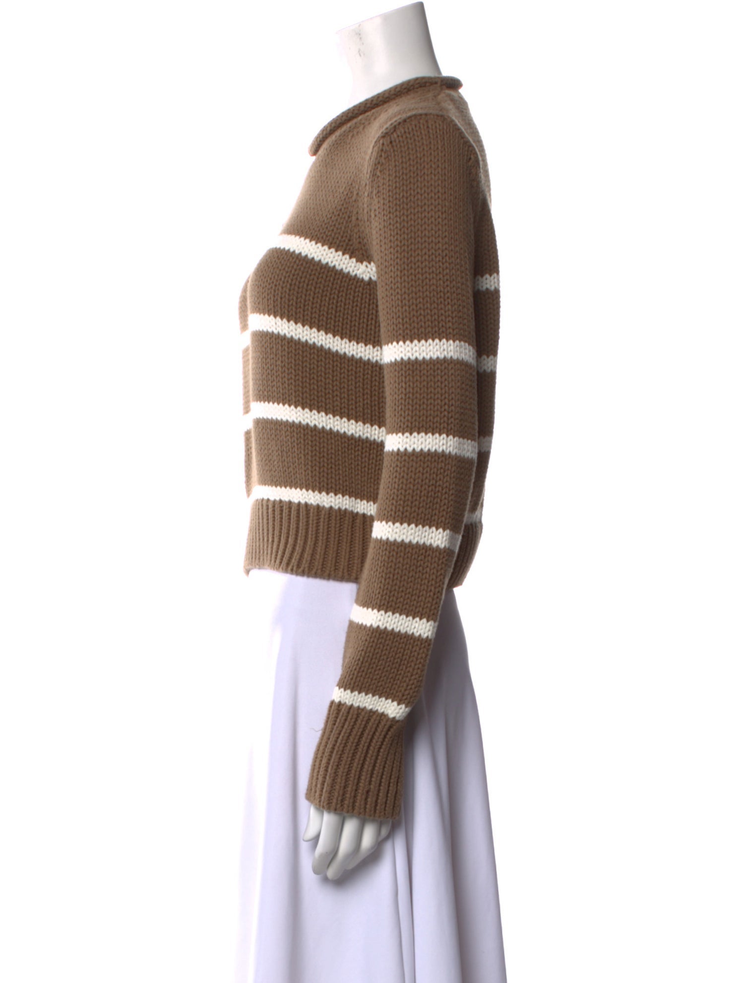 La Ligne Striped Crew Neck Sweater