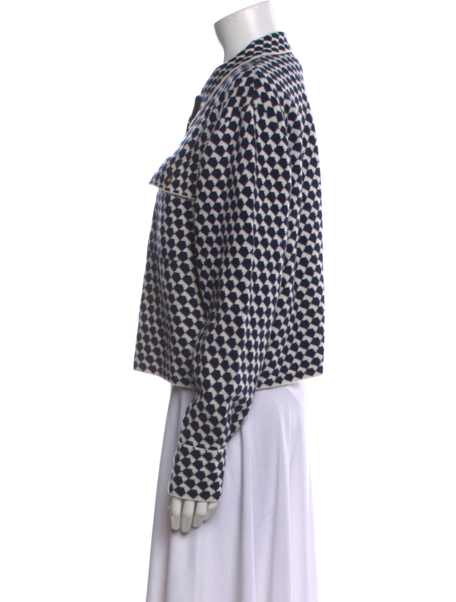 La Ligne Wool Printed Sweater w/ Tags