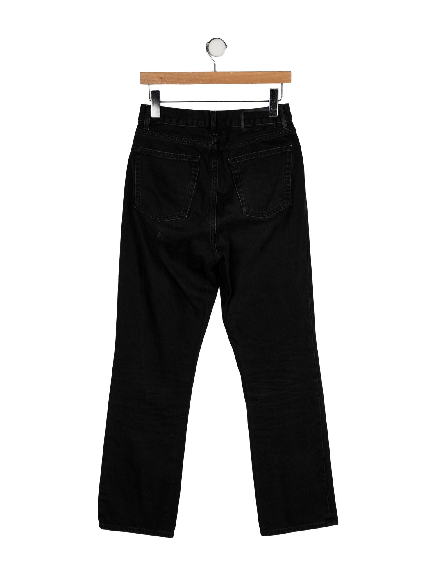 La Ligne High-Rise Straight Leg Jeans