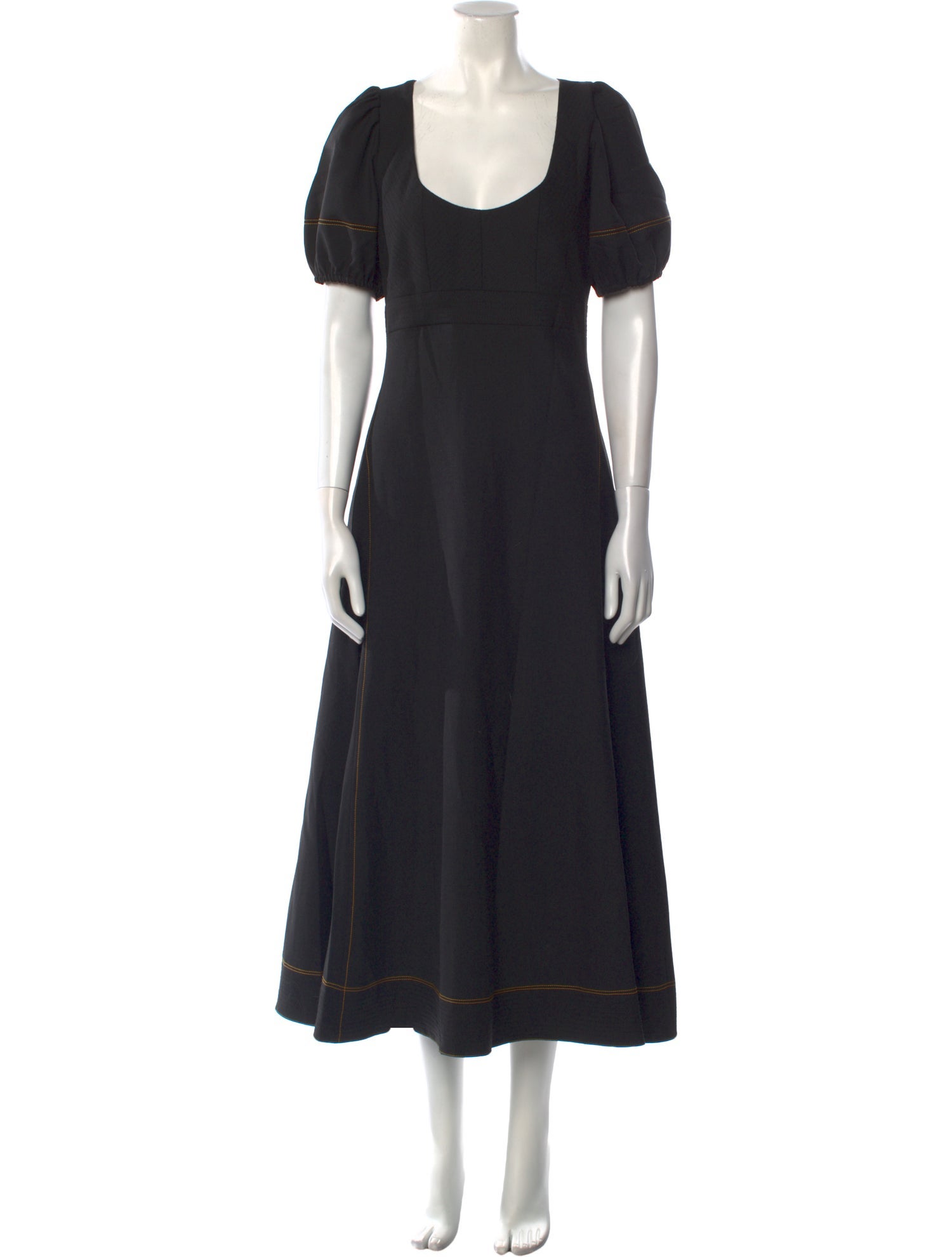 La Ligne Scoop Neck Long Dress