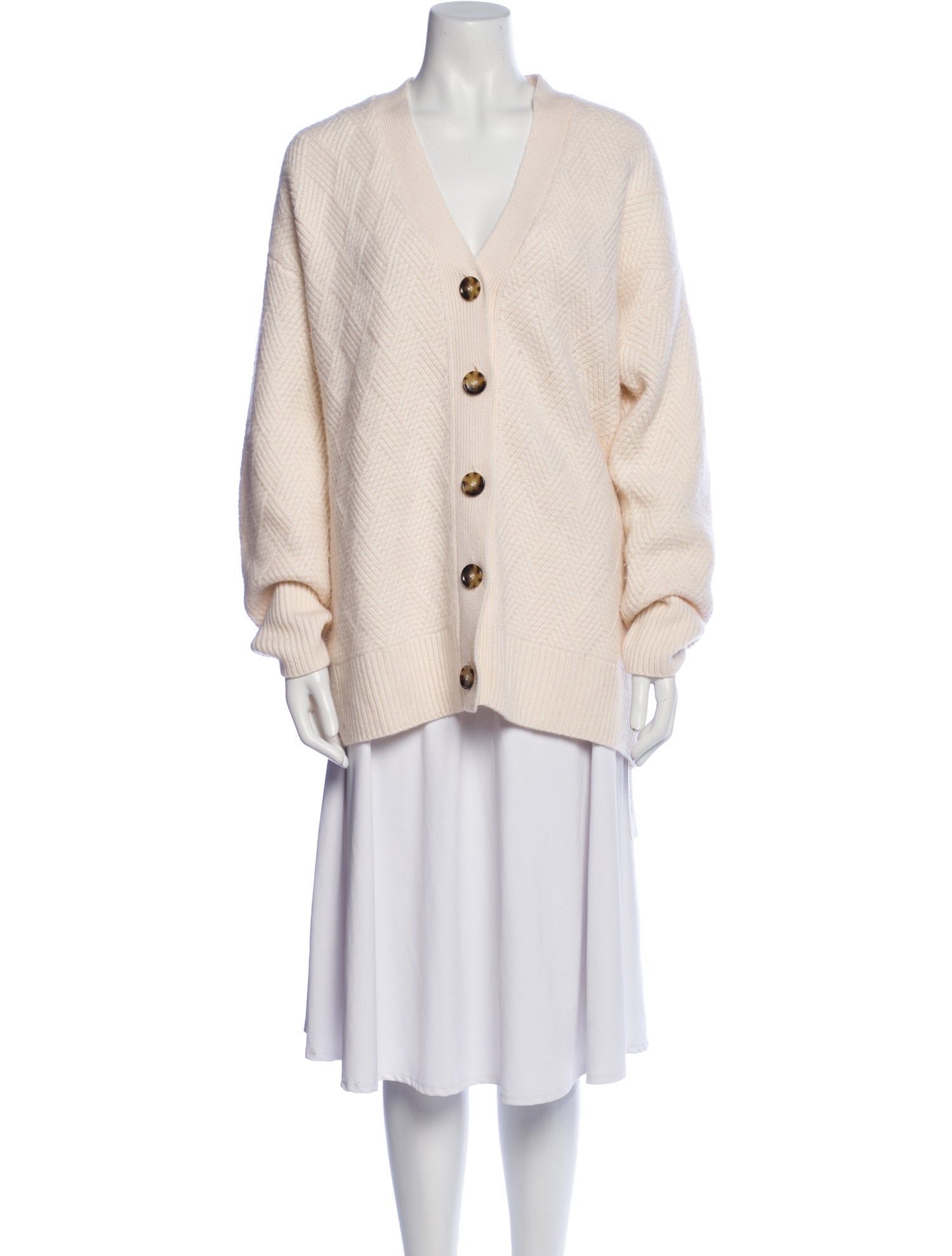 La Ligne Cashmere V-Neck Sweater