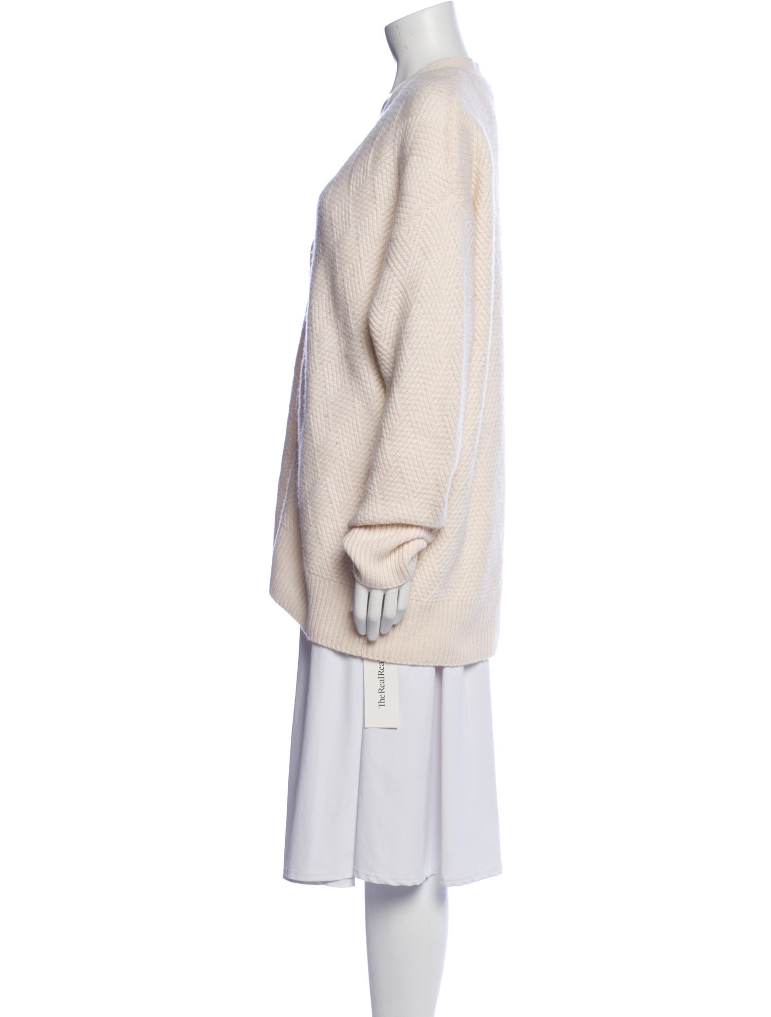 La Ligne Cashmere V-Neck Sweater