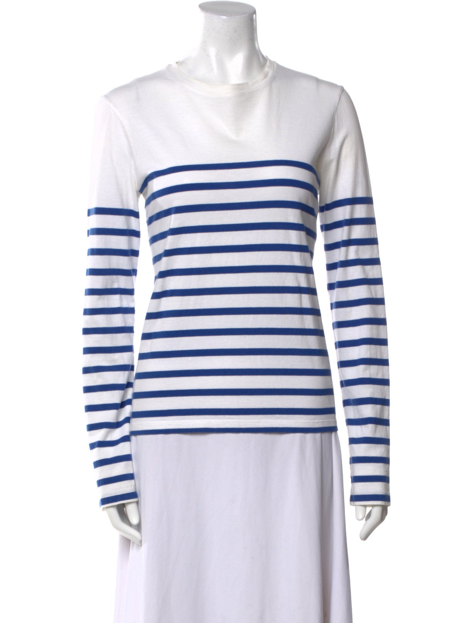 La Ligne Striped Crew Neck Sweatshirt
