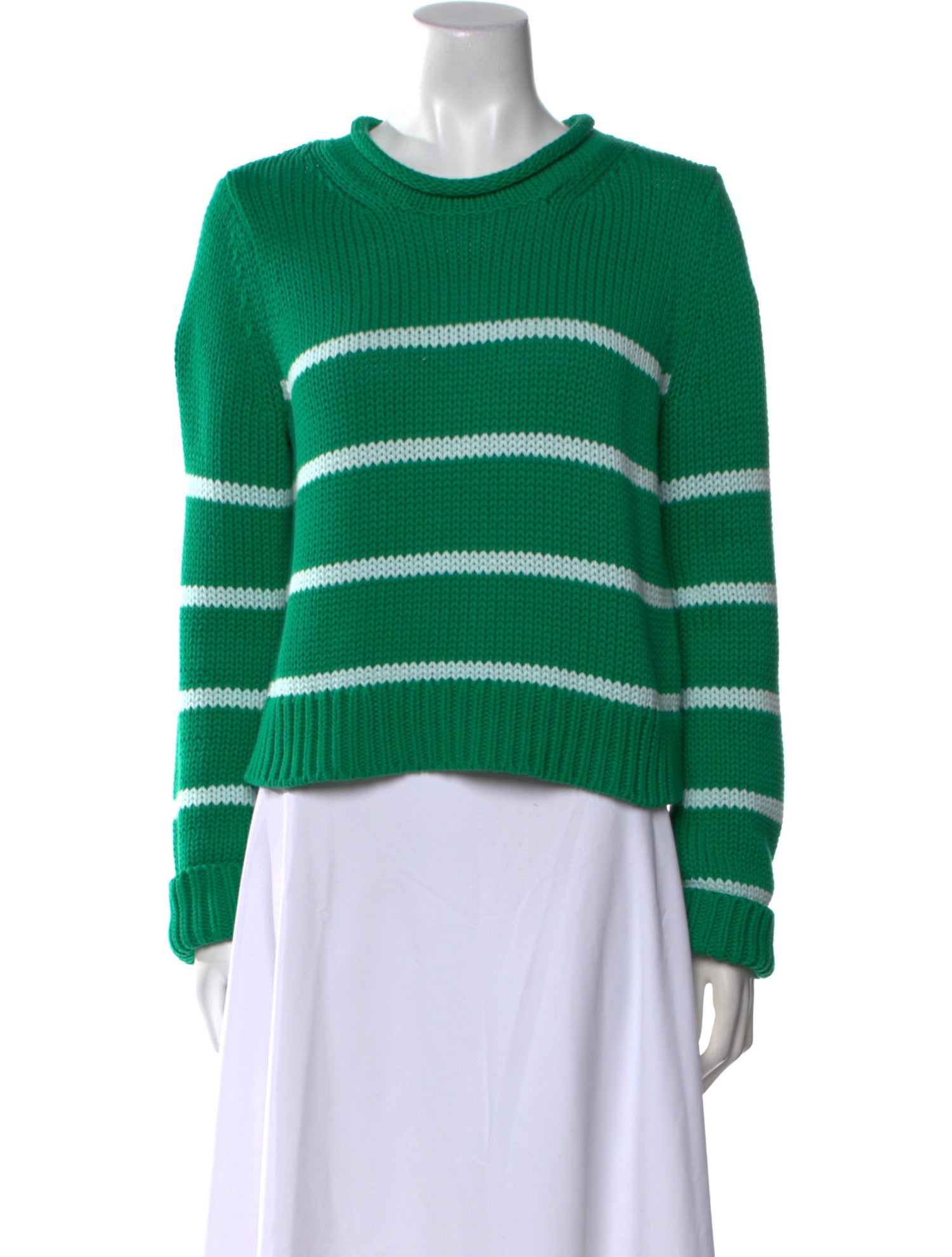La Ligne Striped Crew Neck Sweater