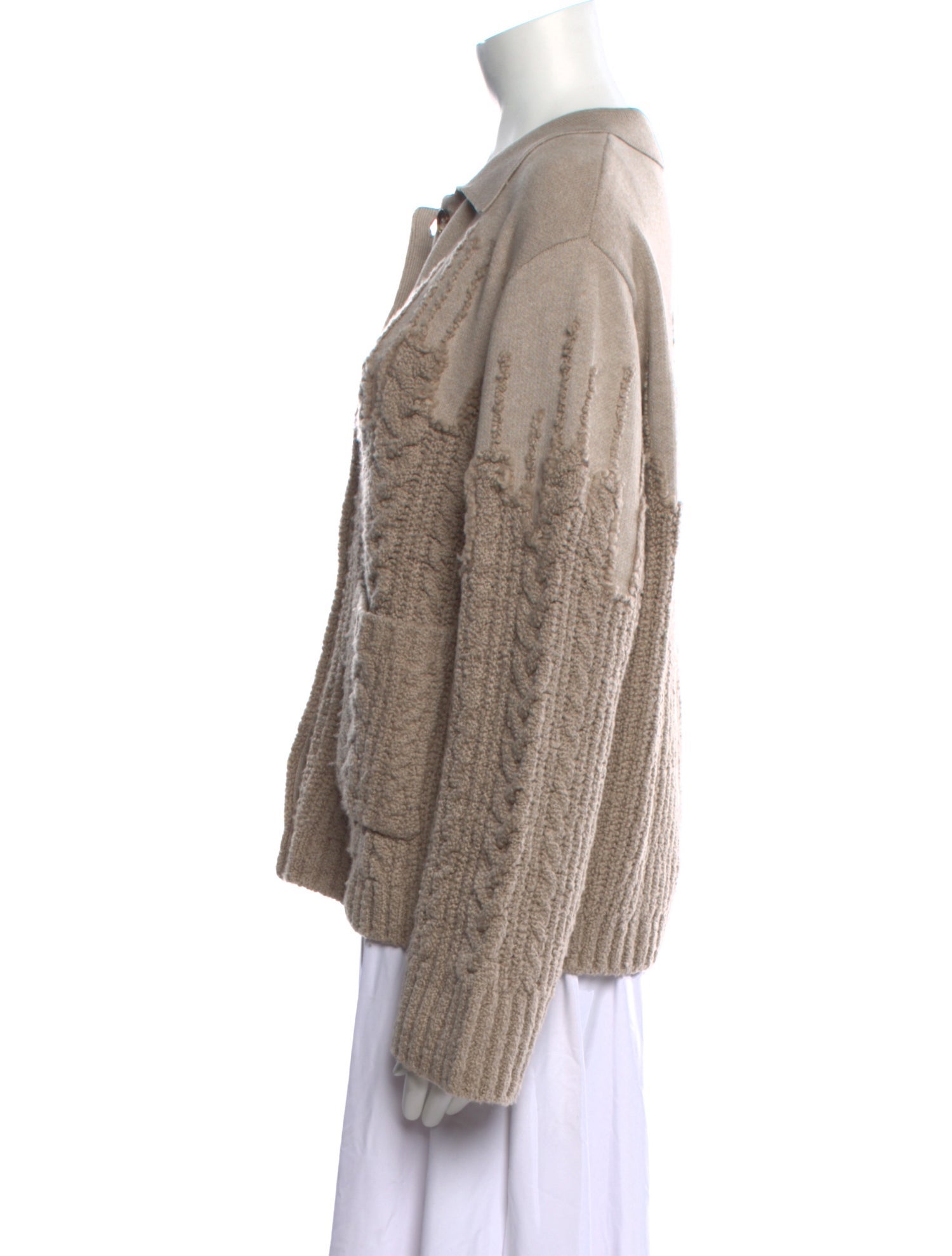 La Ligne Merino Wool V-Neck Sweater