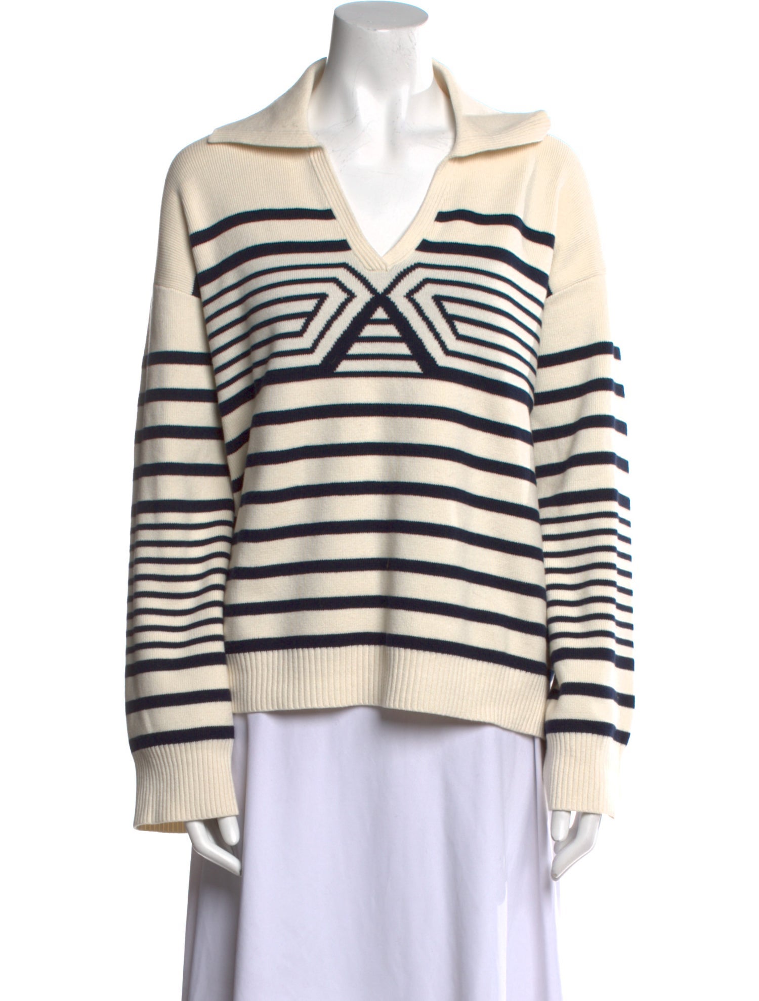 La Ligne Striped Long Sleeve Top