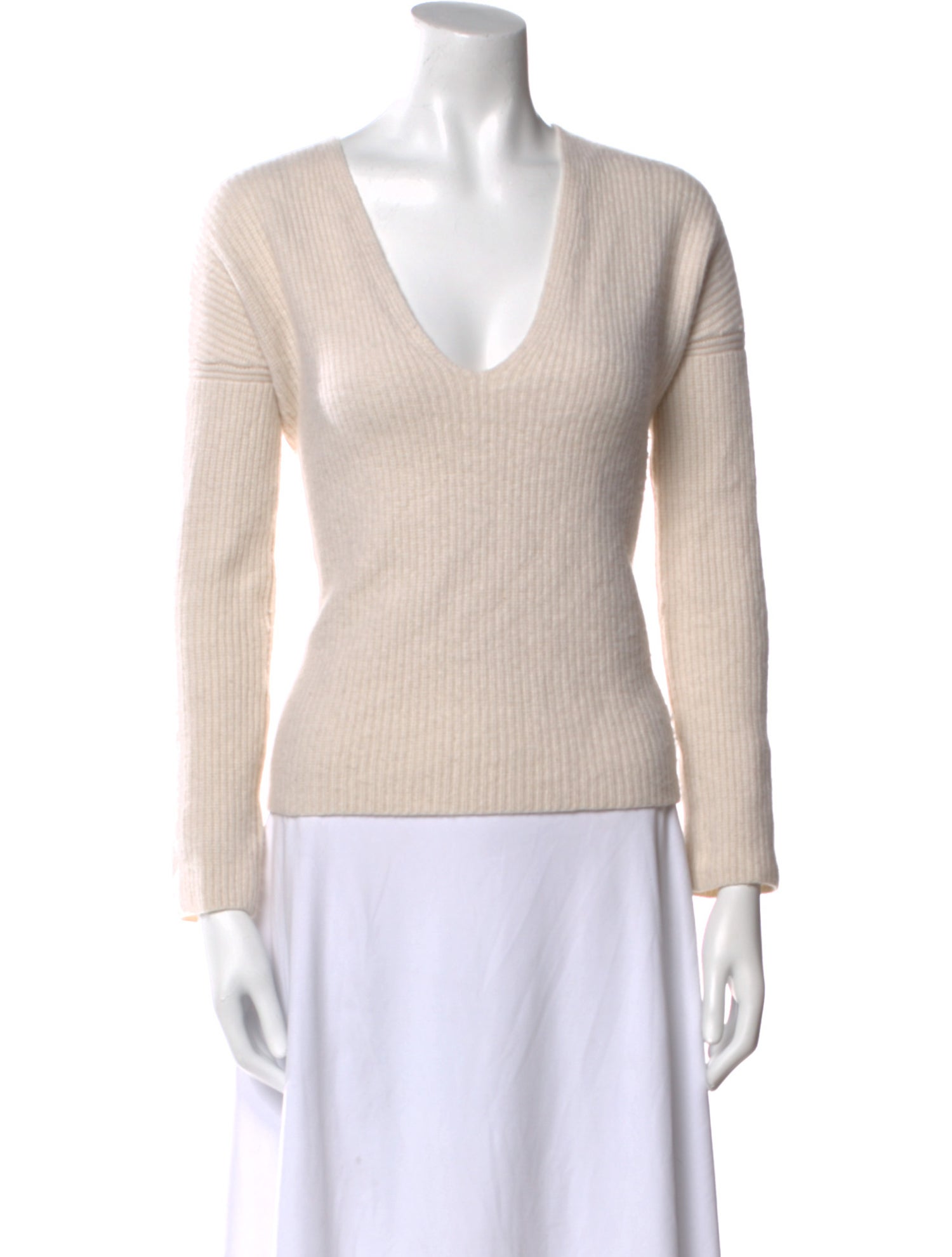 La Ligne Cashmere V-Neck Sweater