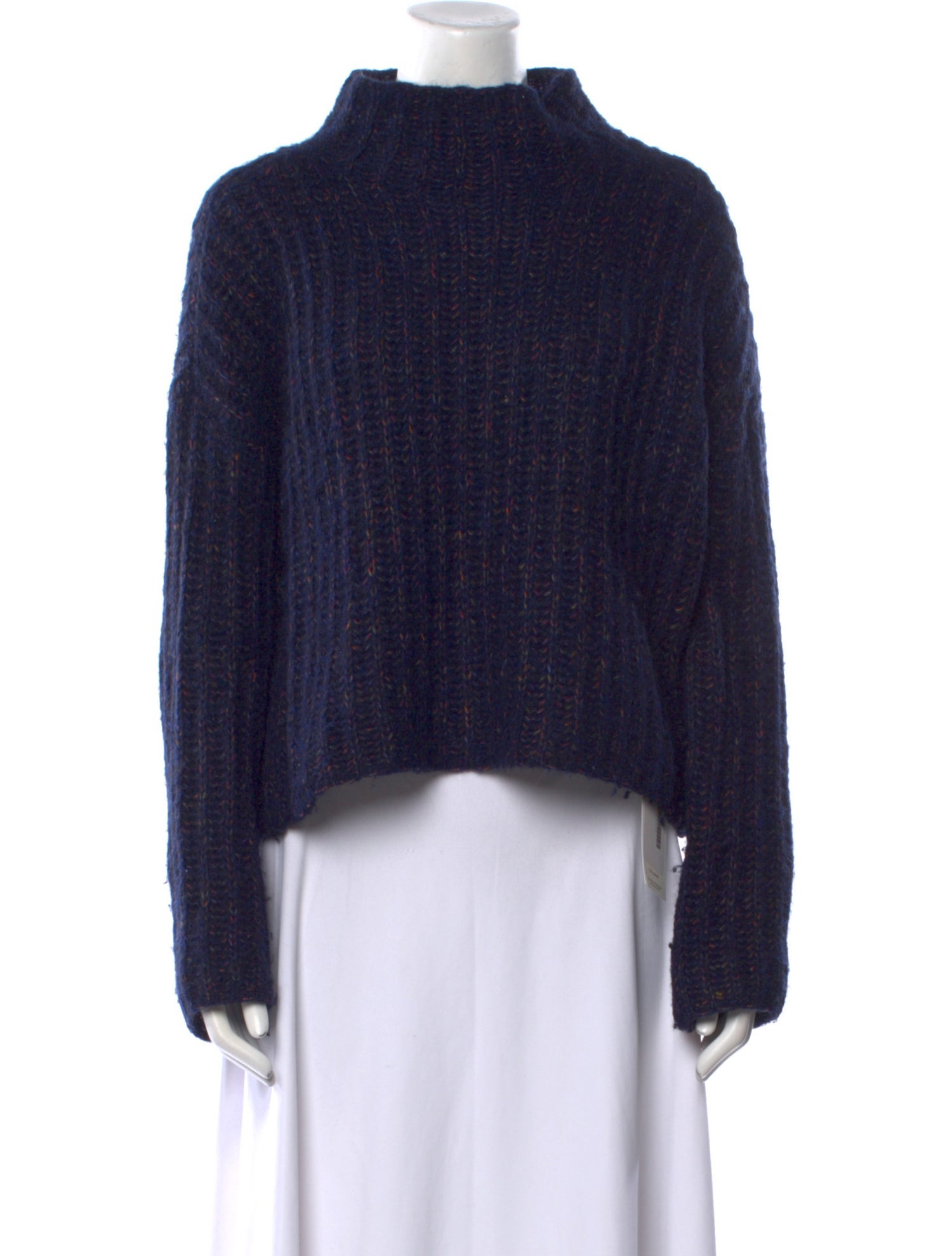 La Ligne Alpaca Mock Neck Sweater