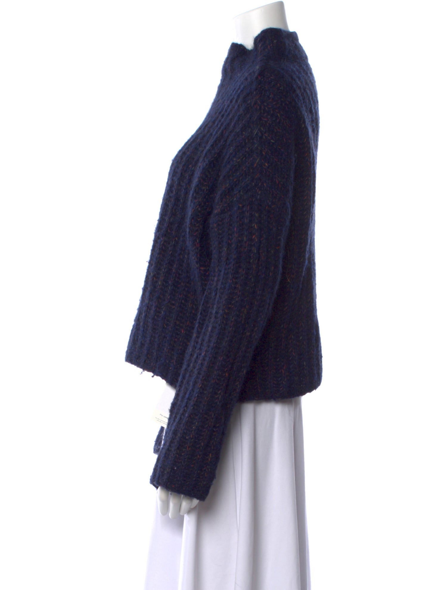 La Ligne Alpaca Mock Neck Sweater