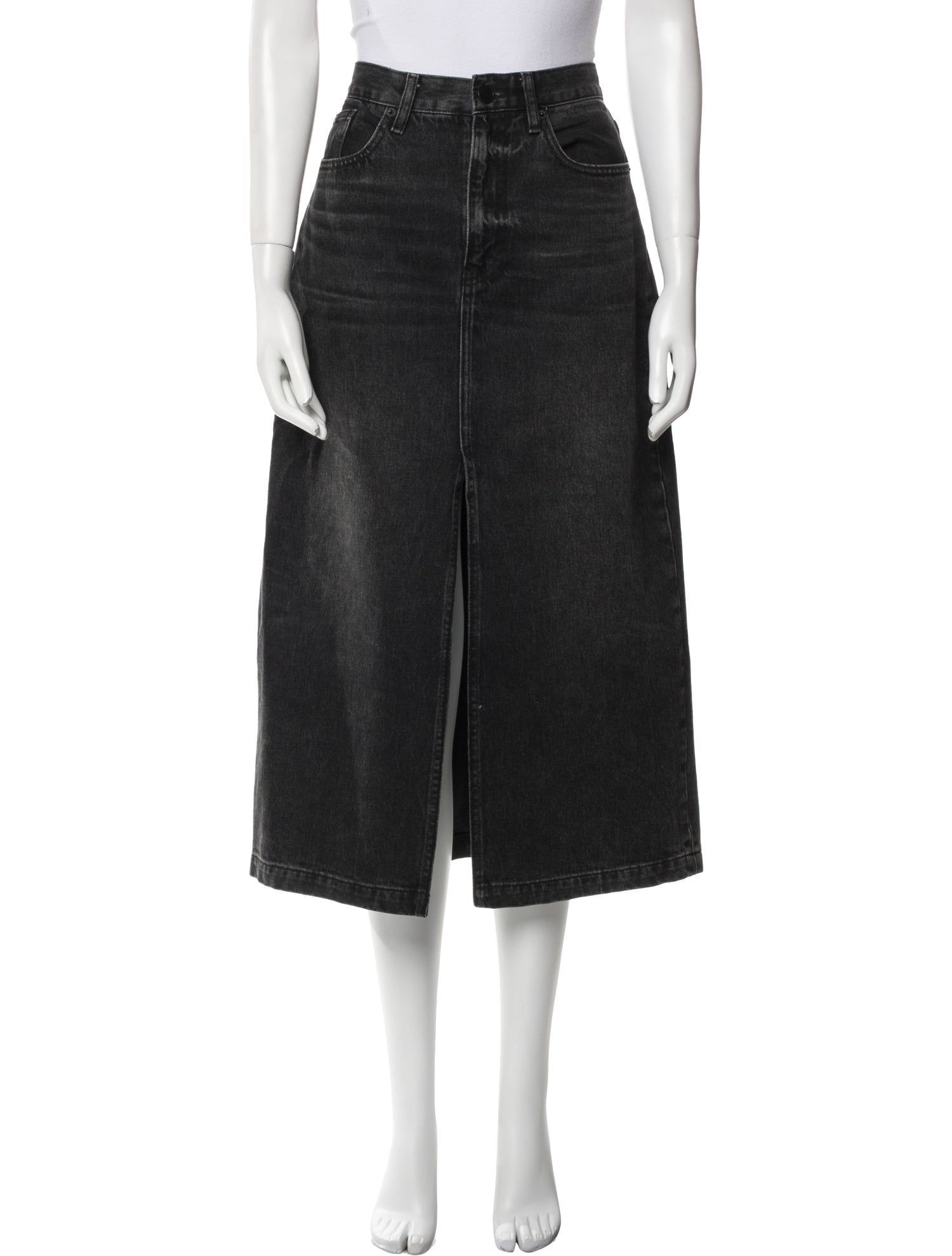 La Ligne Midi Length Skirt