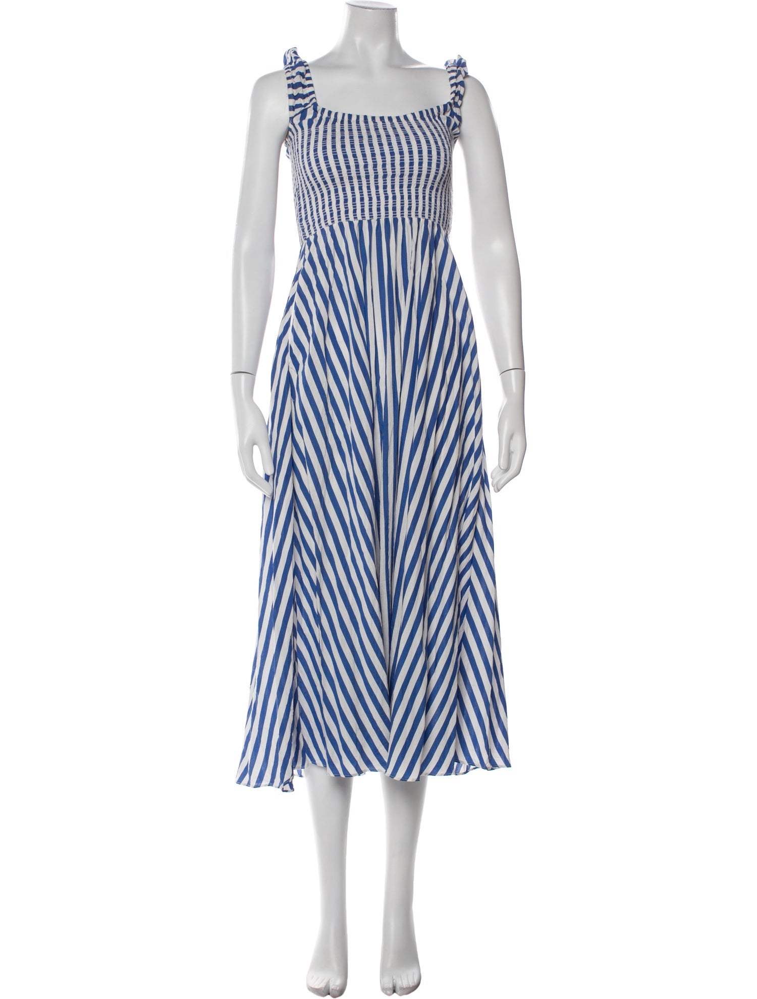 La Ligne Striped Long Dress
