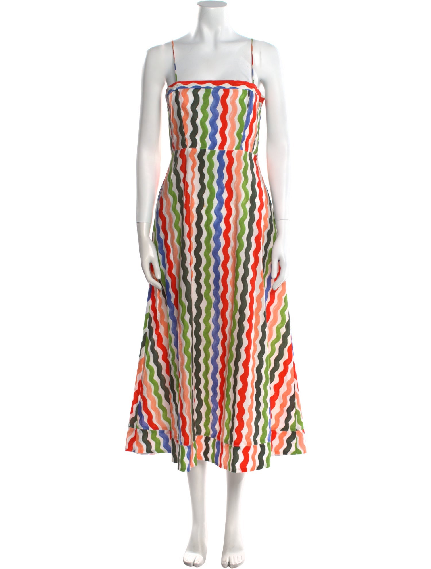 La Ligne Striped Long Dress