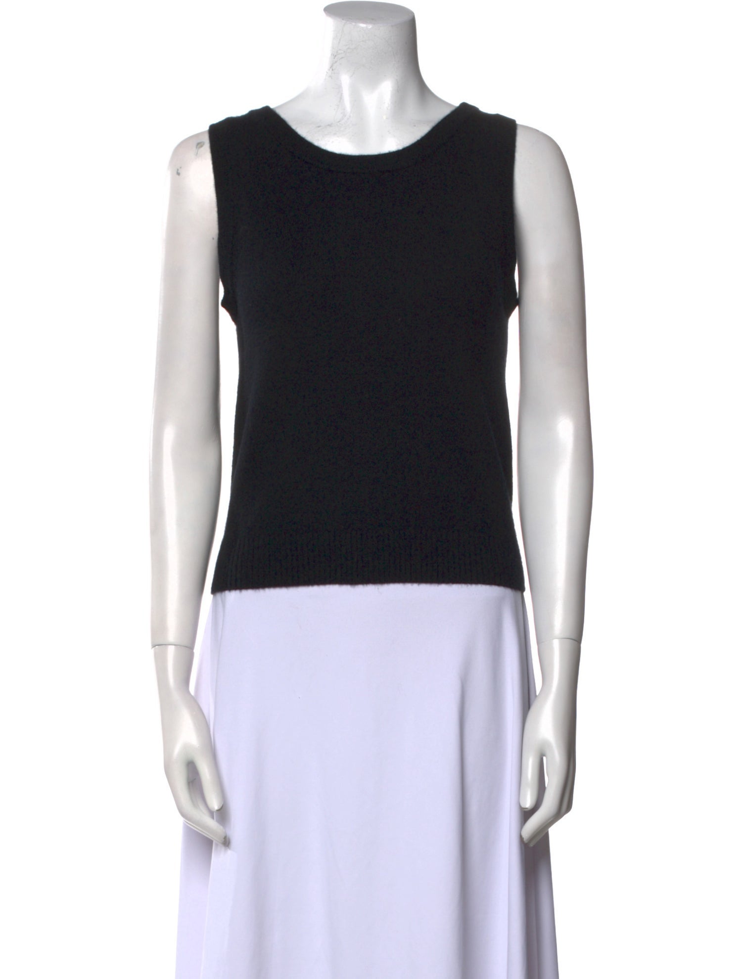 La Ligne Cashmere Scoop Neck Top