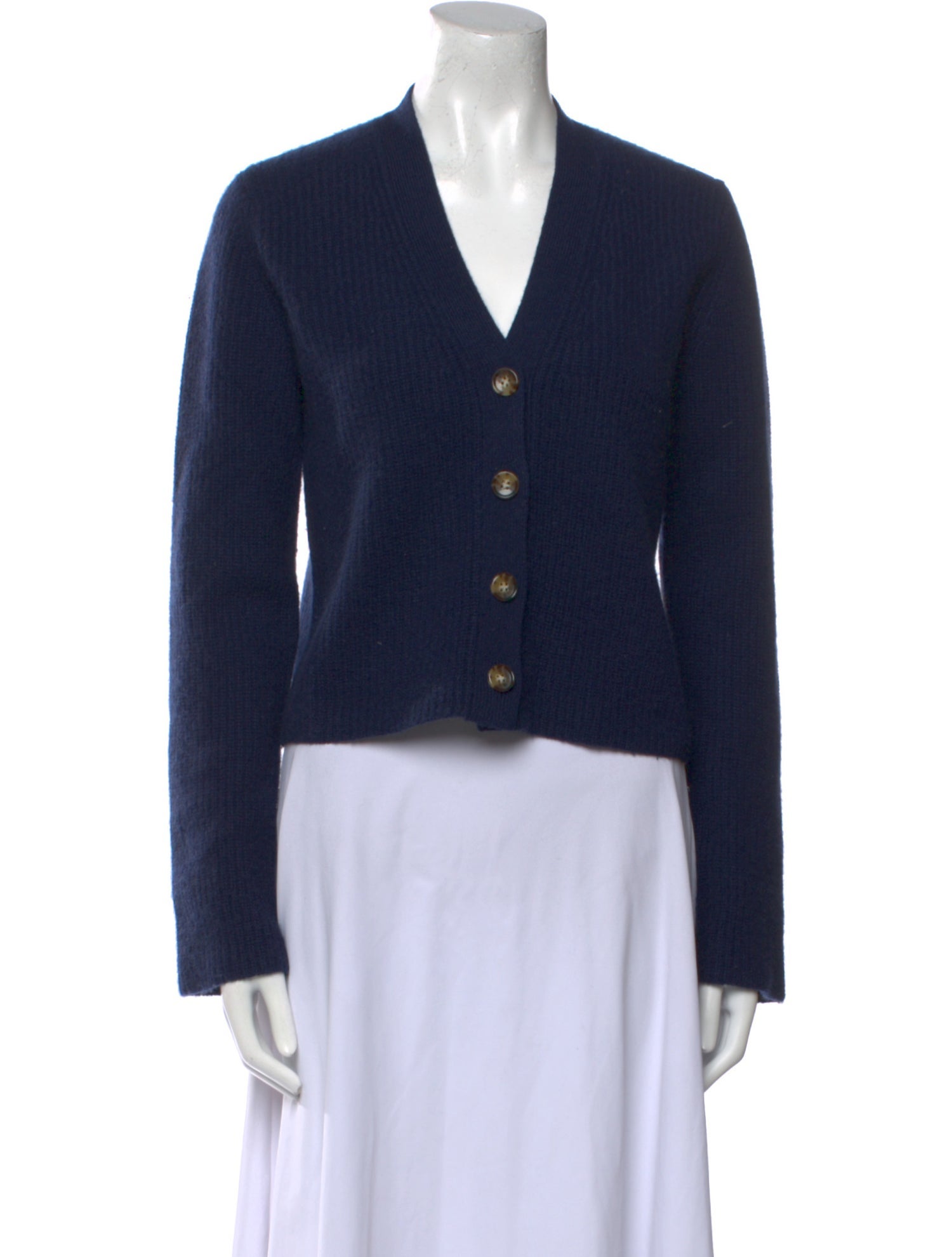 La Ligne Cashmere V-Neck Sweater