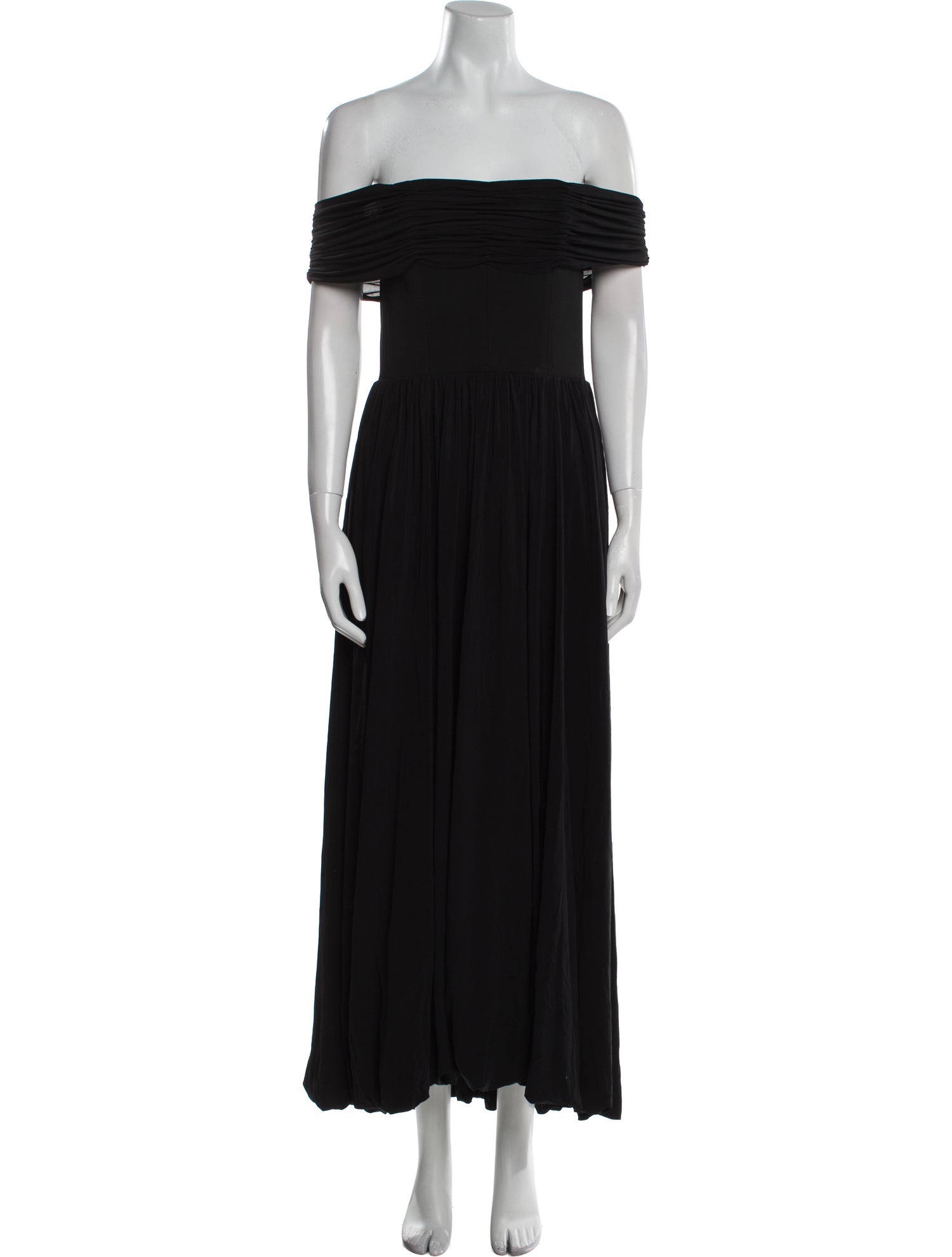 La Ligne Off-The-Shoulder Long Dress