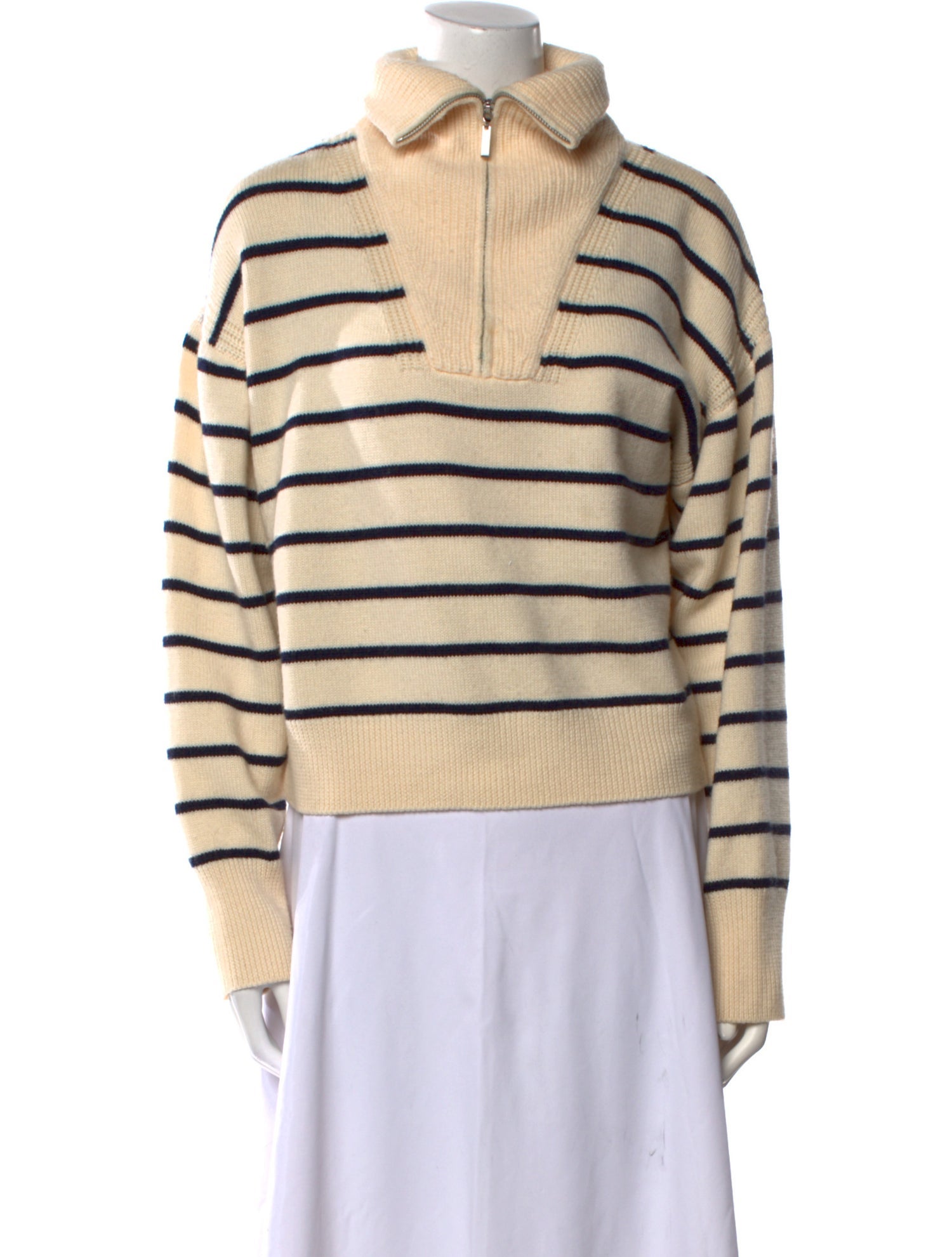 La Ligne Merino Wool Striped Sweater