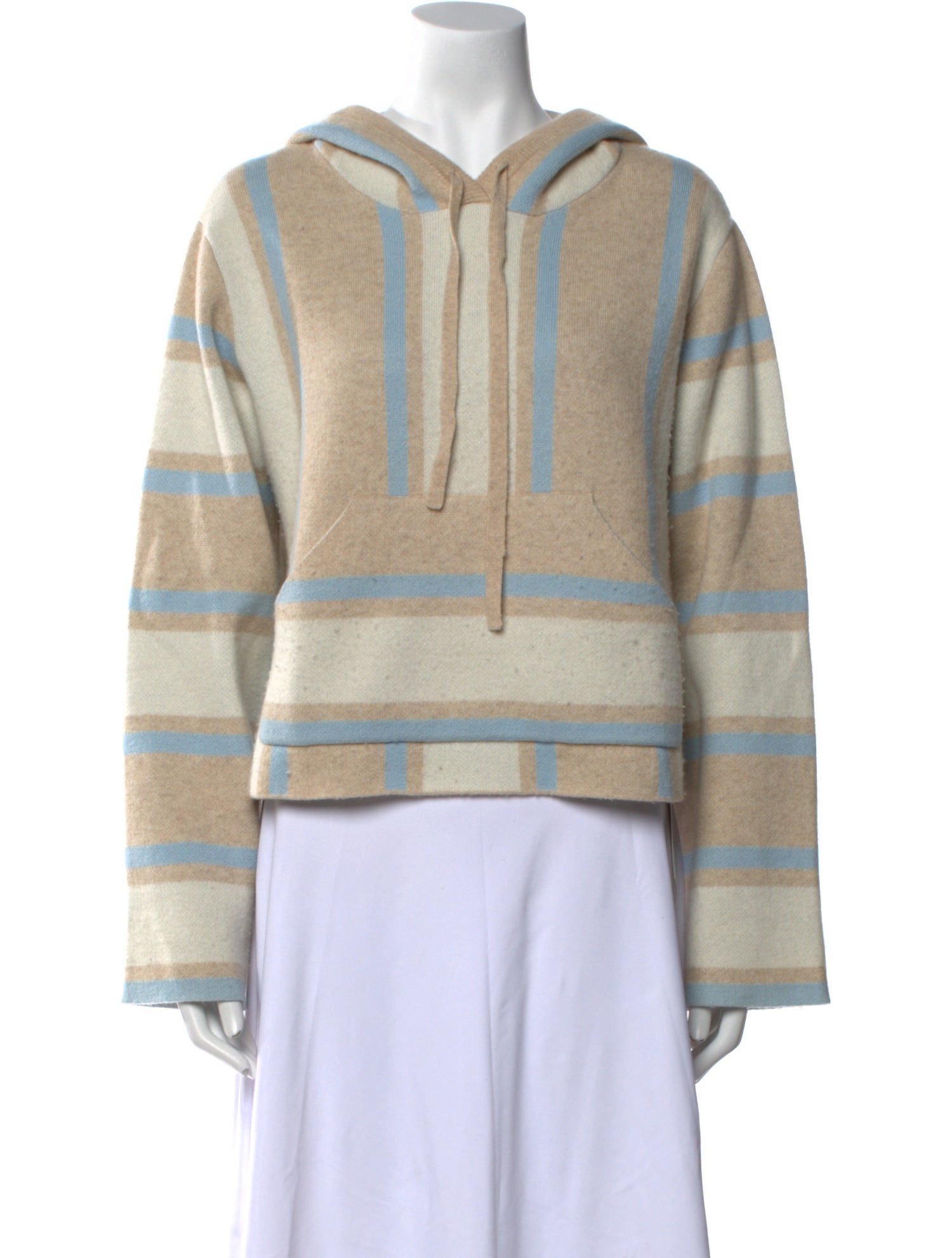 La Ligne Cashmere Striped Sweatshirt