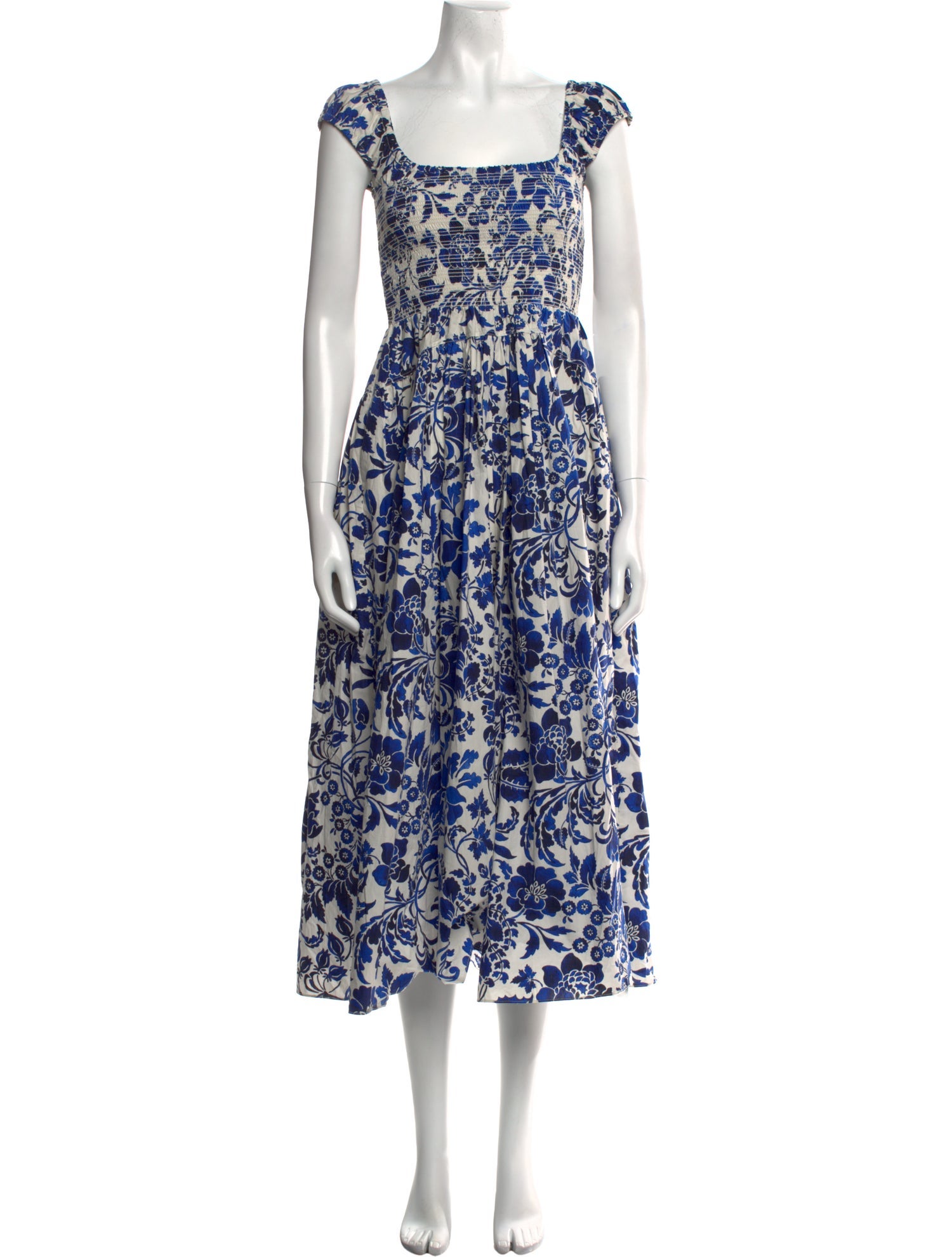 La Ligne Floral Print Long Dress