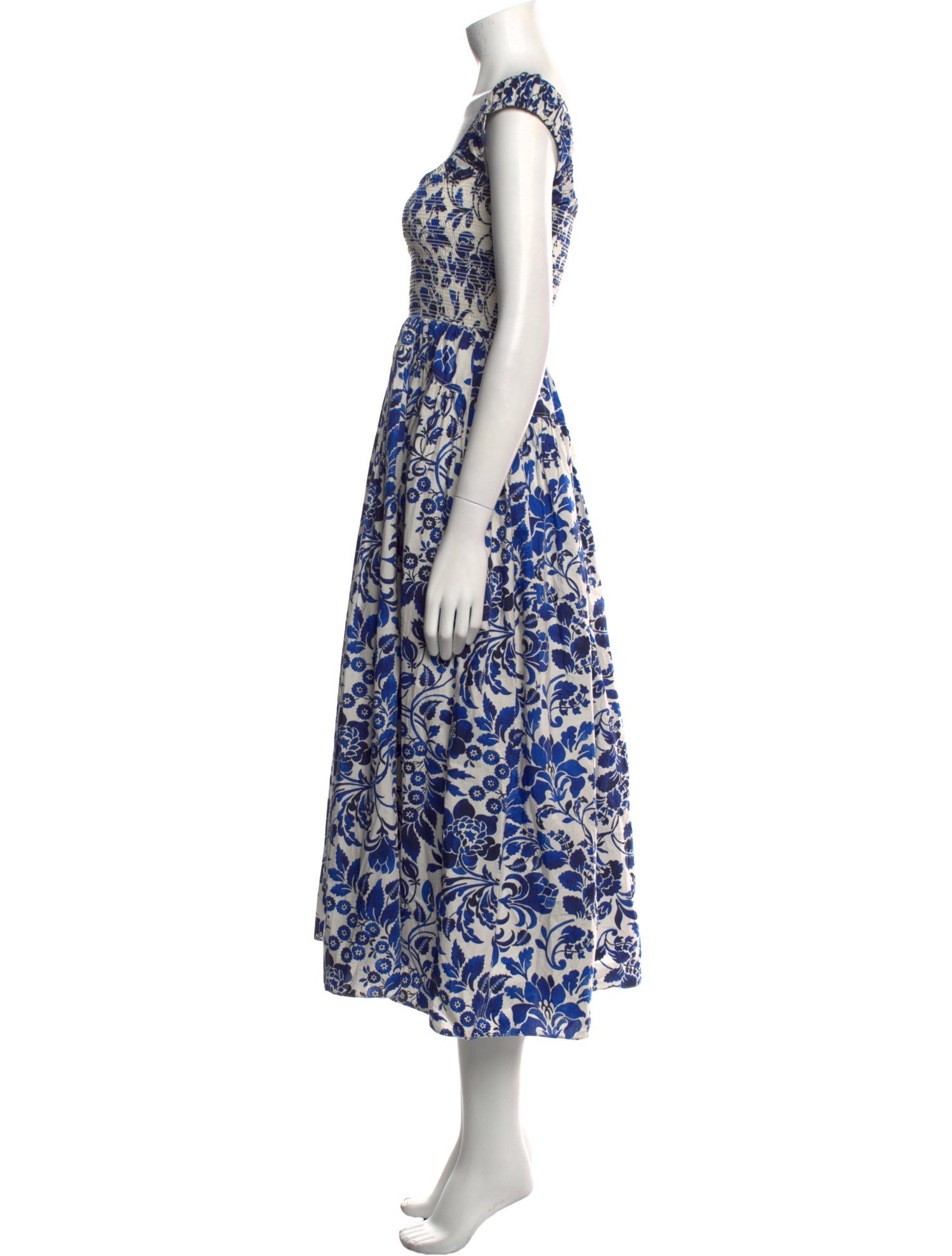 La Ligne Floral Print Long Dress