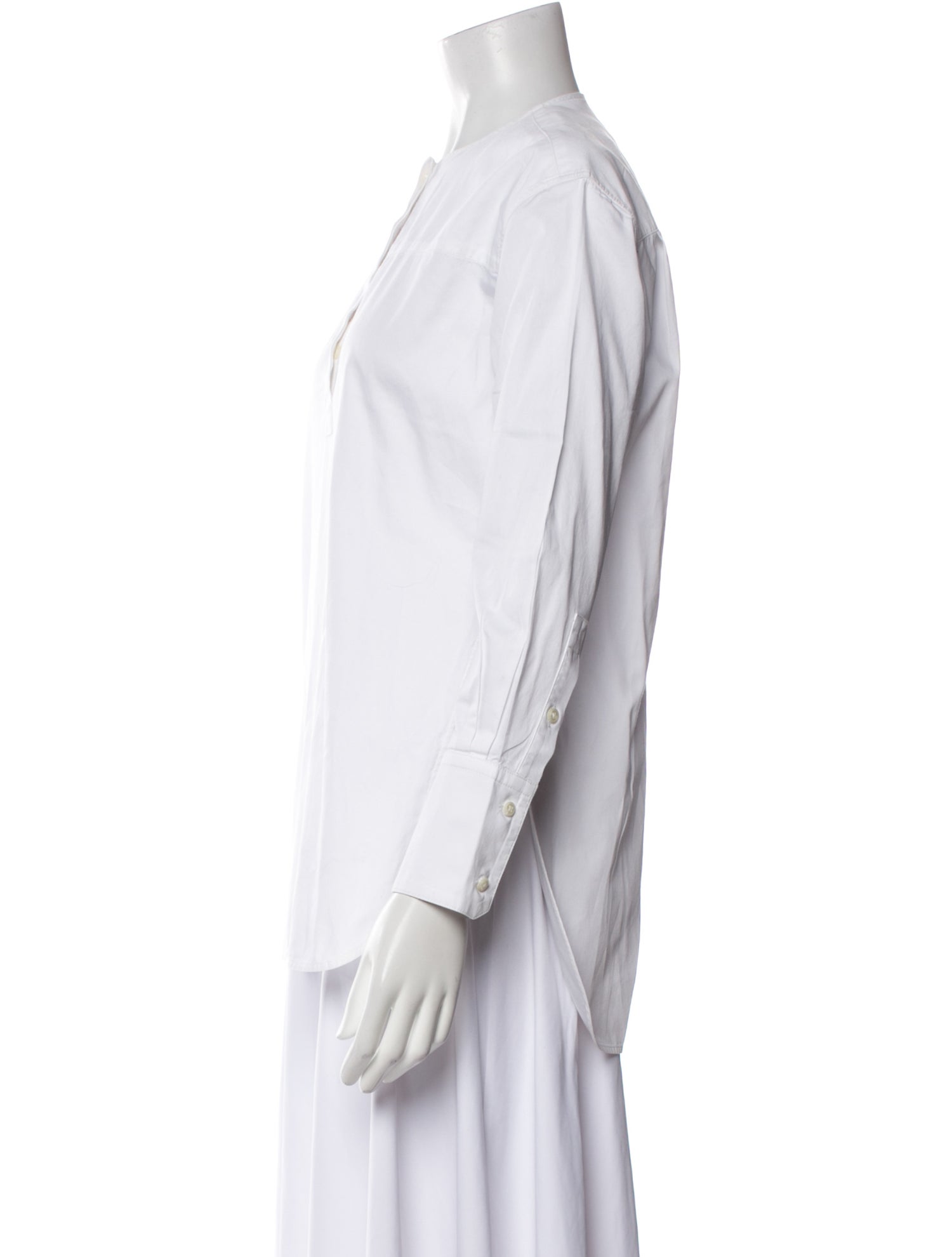 La Ligne Crew Neck Long Sleeve Blouse