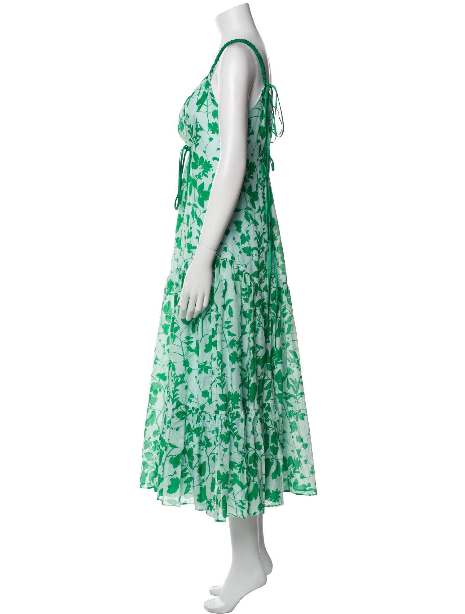 La Ligne Floral Print Long Dress