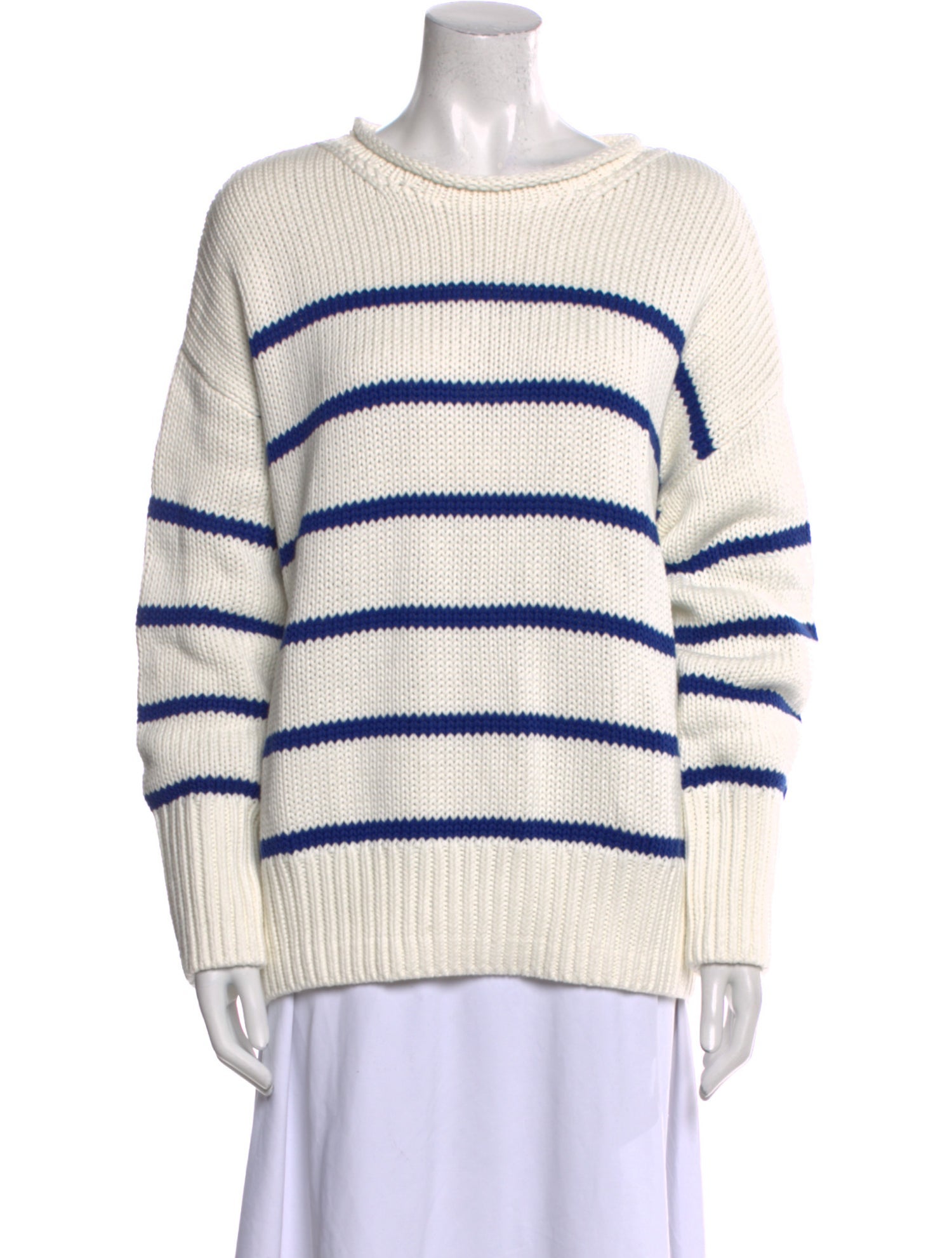 La Ligne Striped Crew Neck Sweater