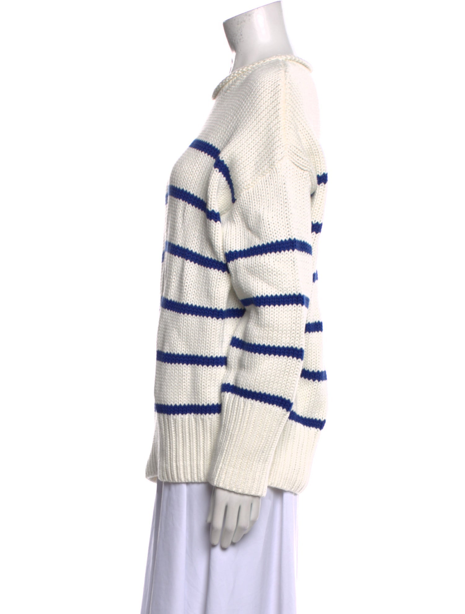 La Ligne Striped Crew Neck Sweater