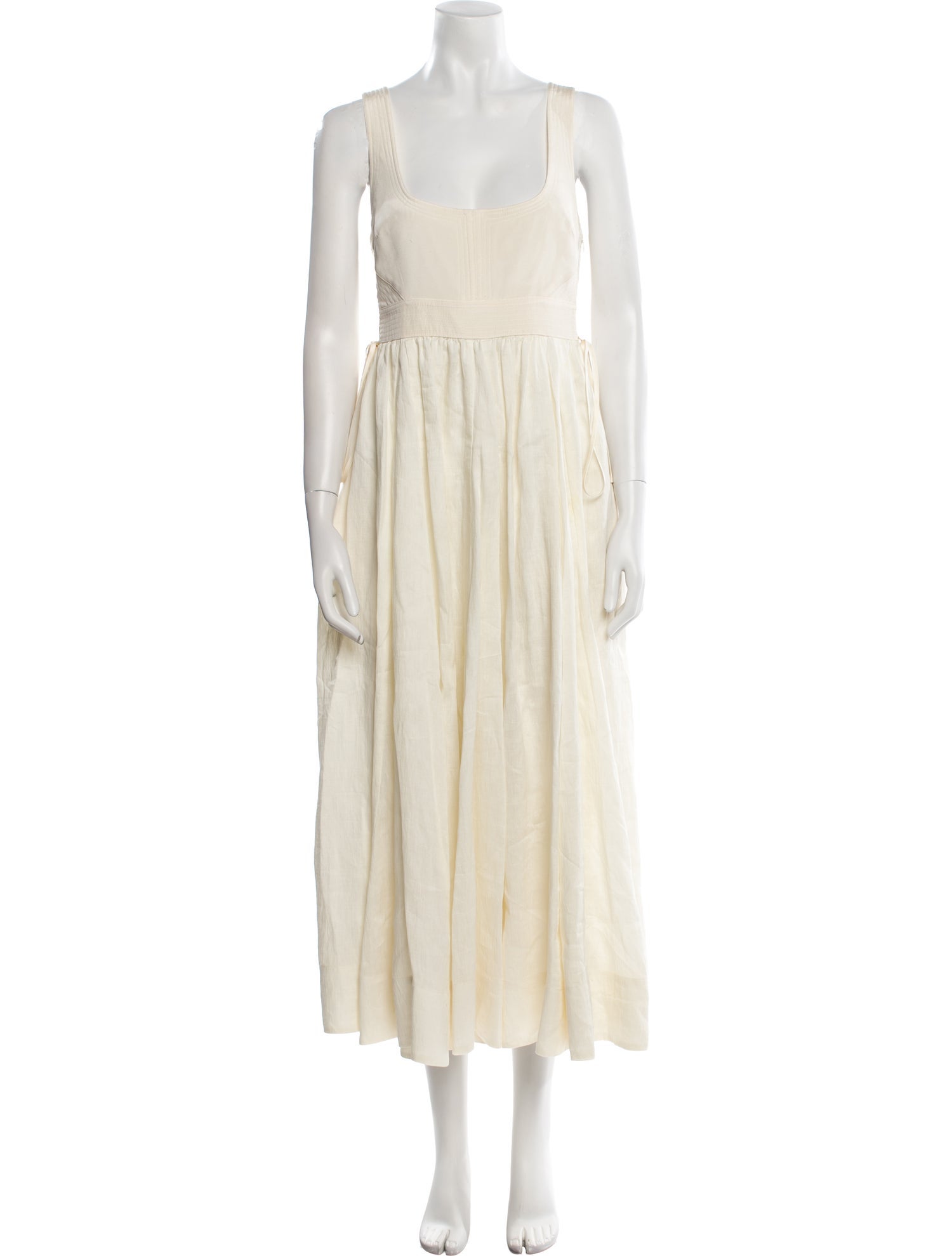 La Ligne Linen Long Dress