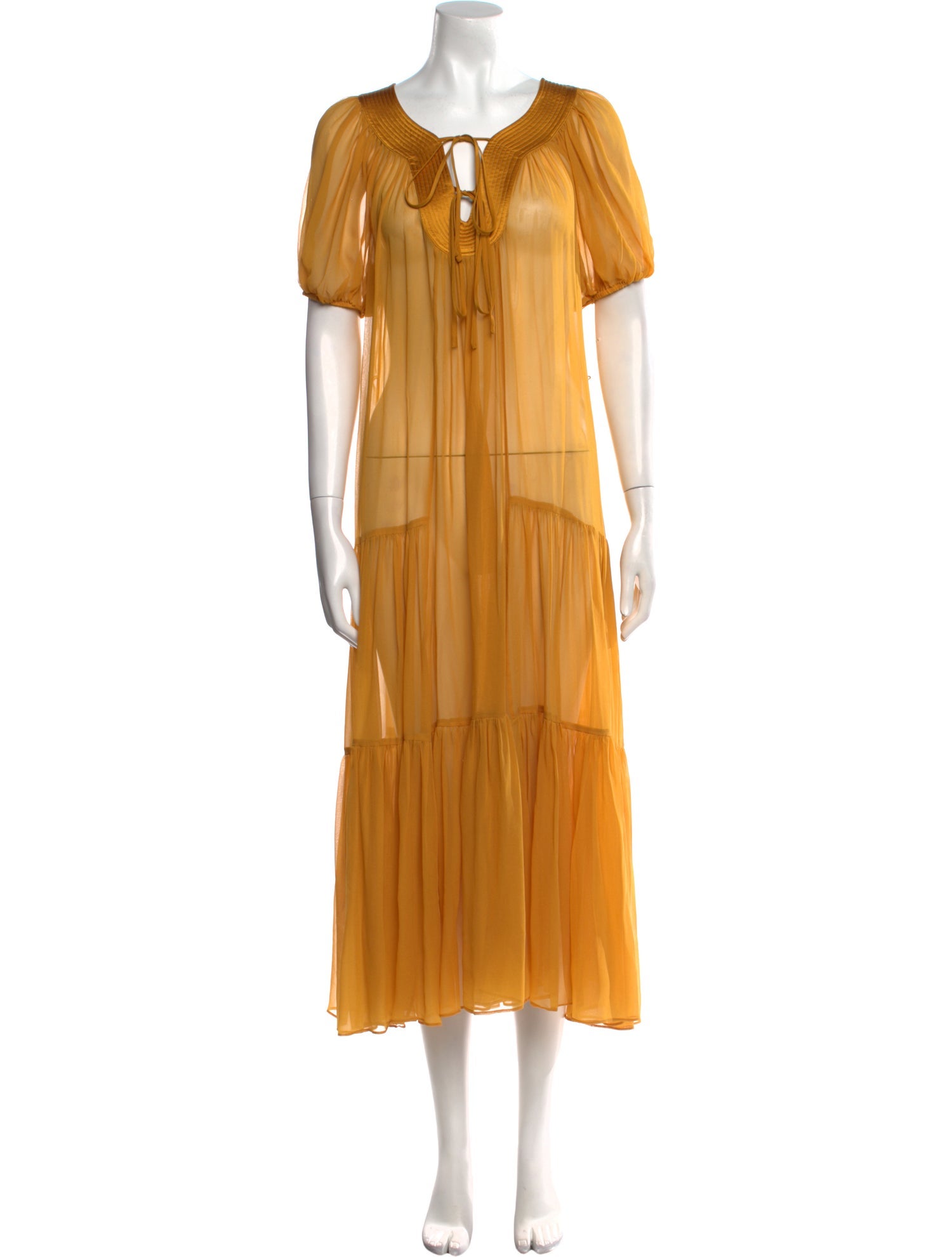 La Ligne Silk Long Dress