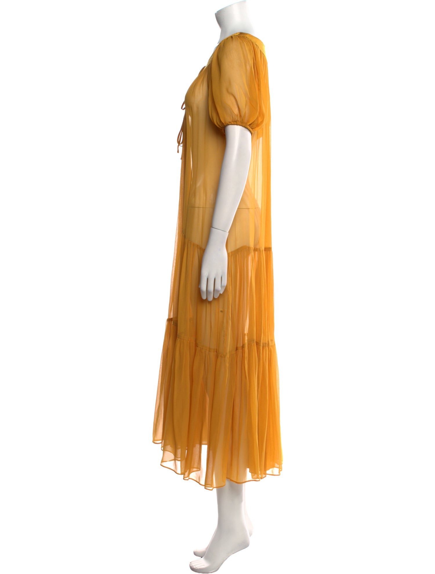 La Ligne Silk Long Dress