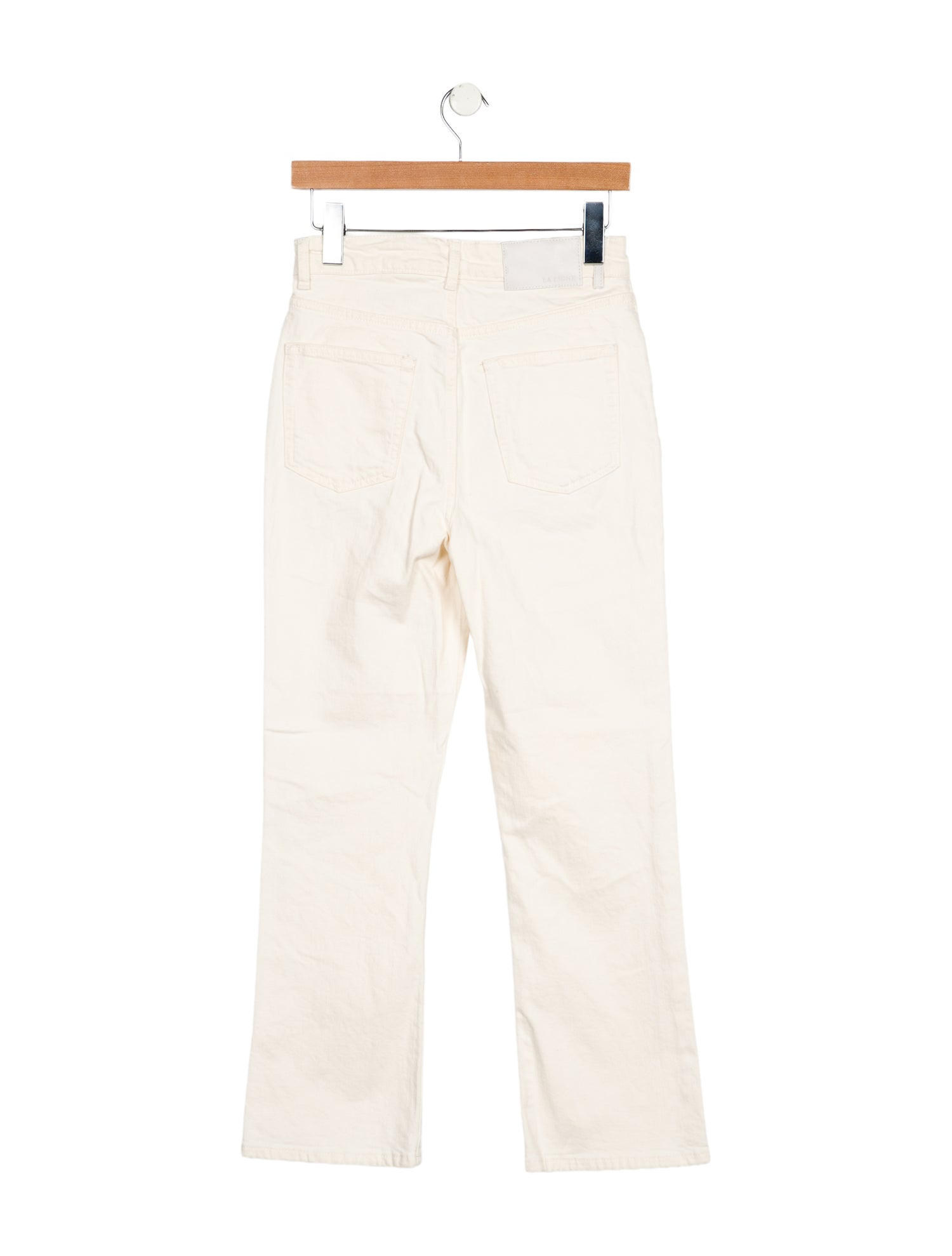 La Ligne High-Rise Straight Leg Jeans