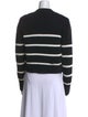 La Ligne Striped V-Neck Sweater