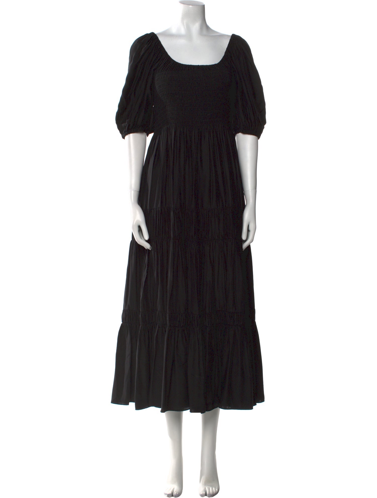 La Ligne Silk Midi Length Dress