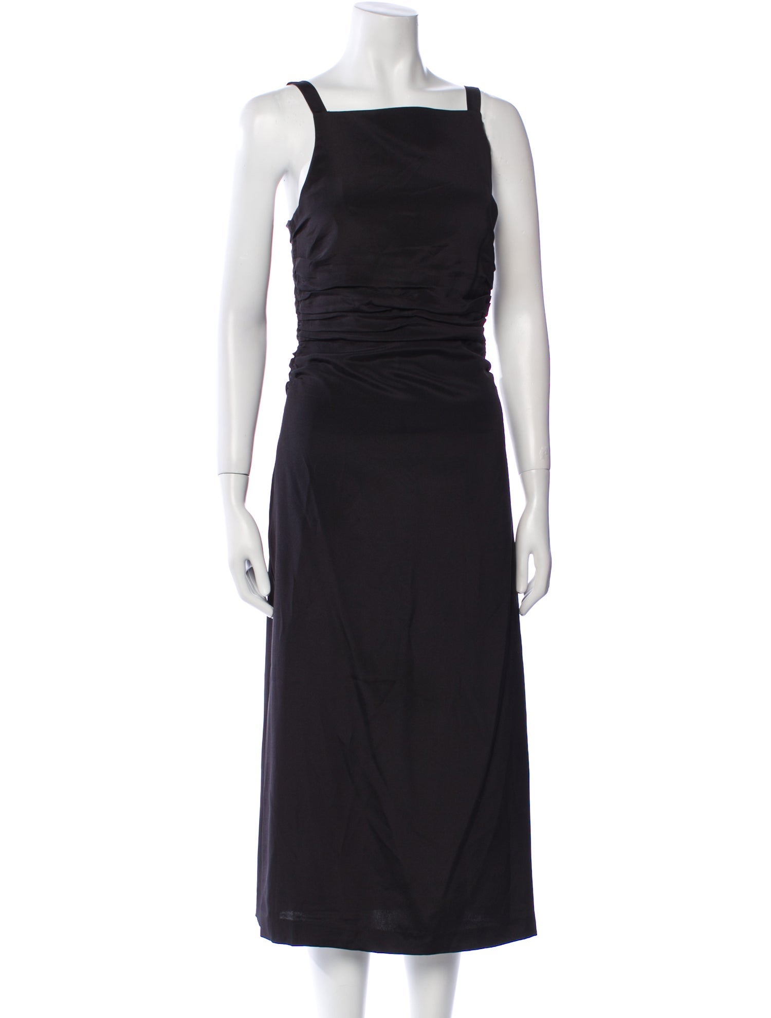 La Ligne Silk Midi Length Dress