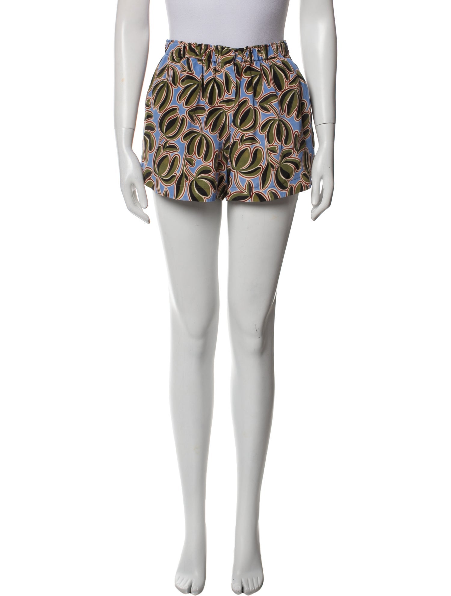 La Ligne Silk Mini Shorts