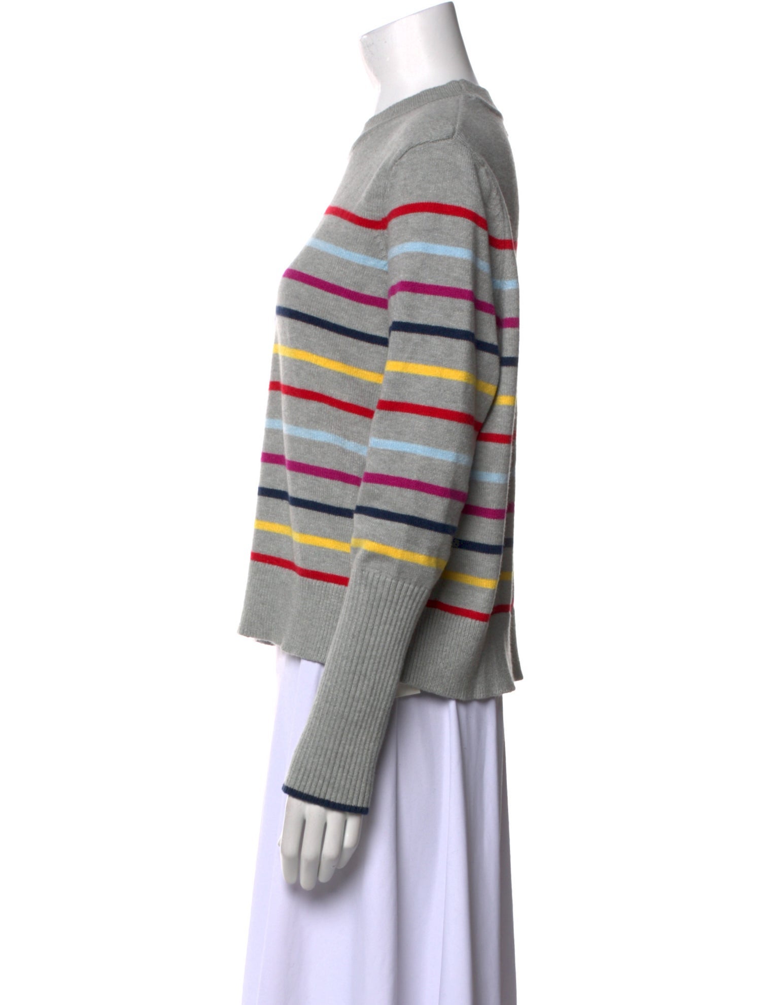 La Ligne Striped Crew Neck Sweater