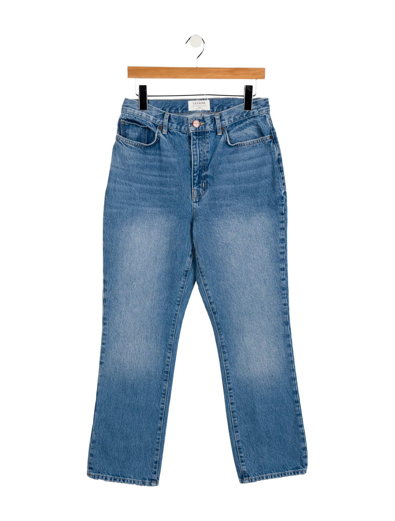 La Ligne High-Rise Wide Leg Jeans