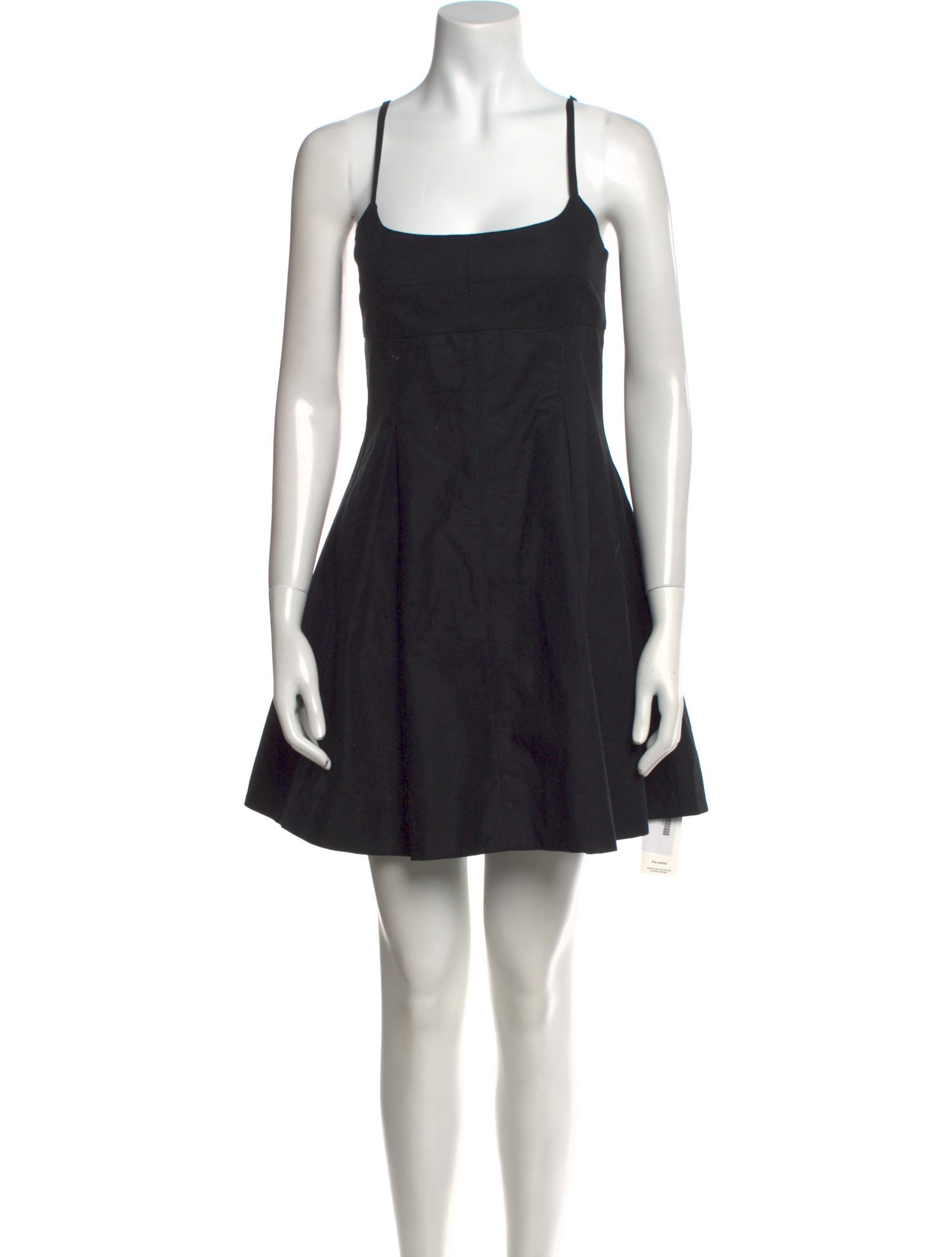 La Ligne Square Neckline Mini Dress