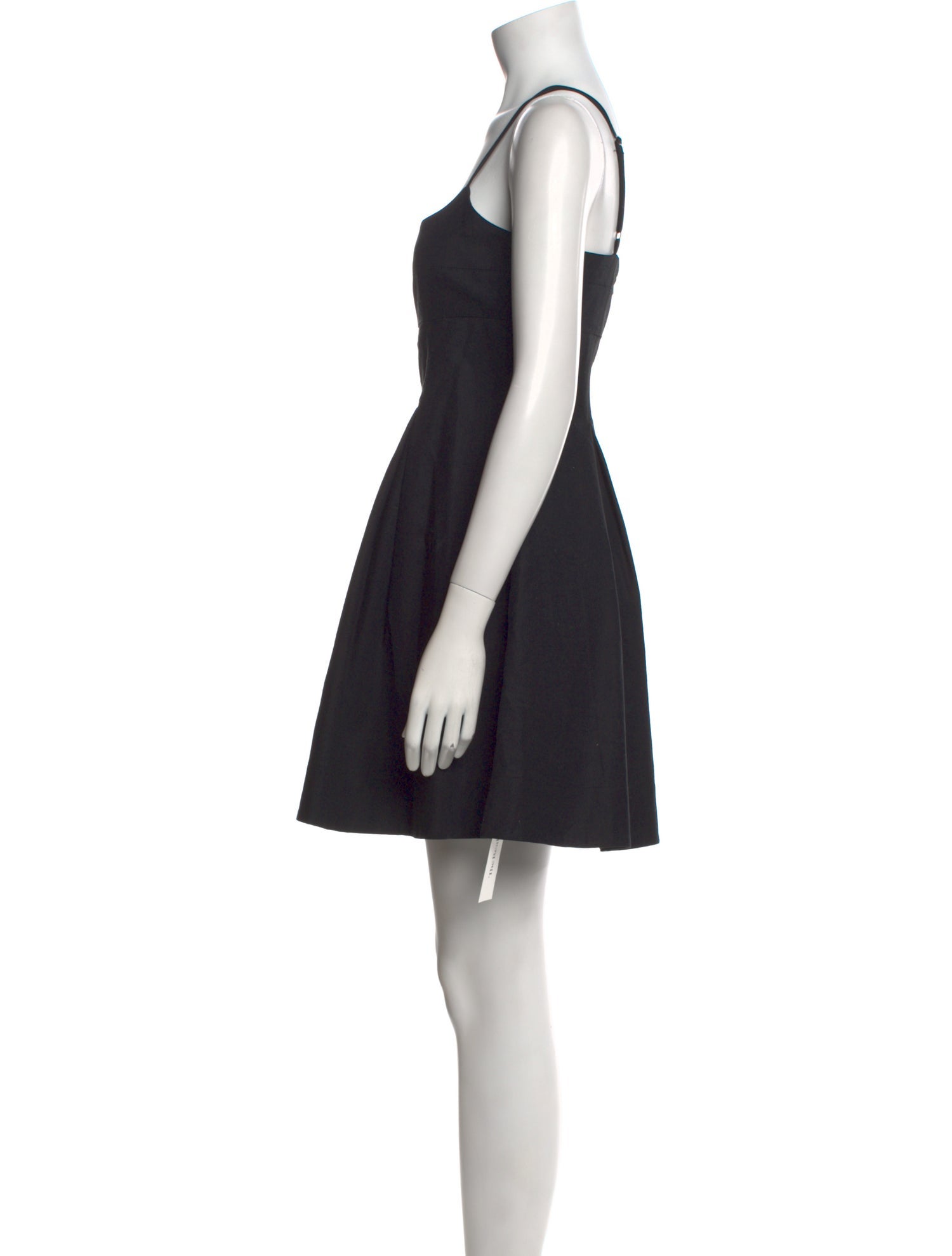 La Ligne Square Neckline Mini Dress