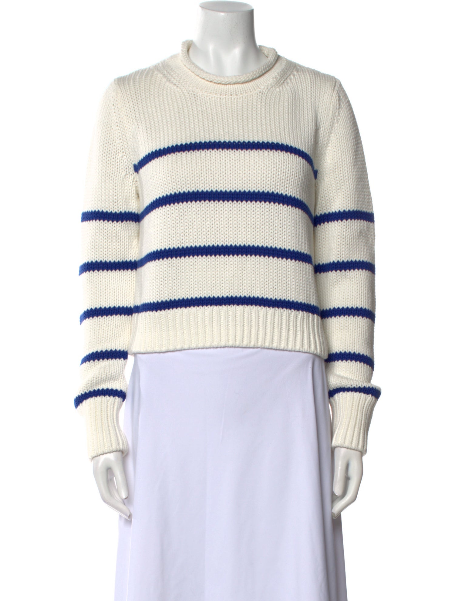 La Ligne Striped Crew Neck Sweater