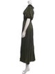 La Ligne V-Neck Long Dress