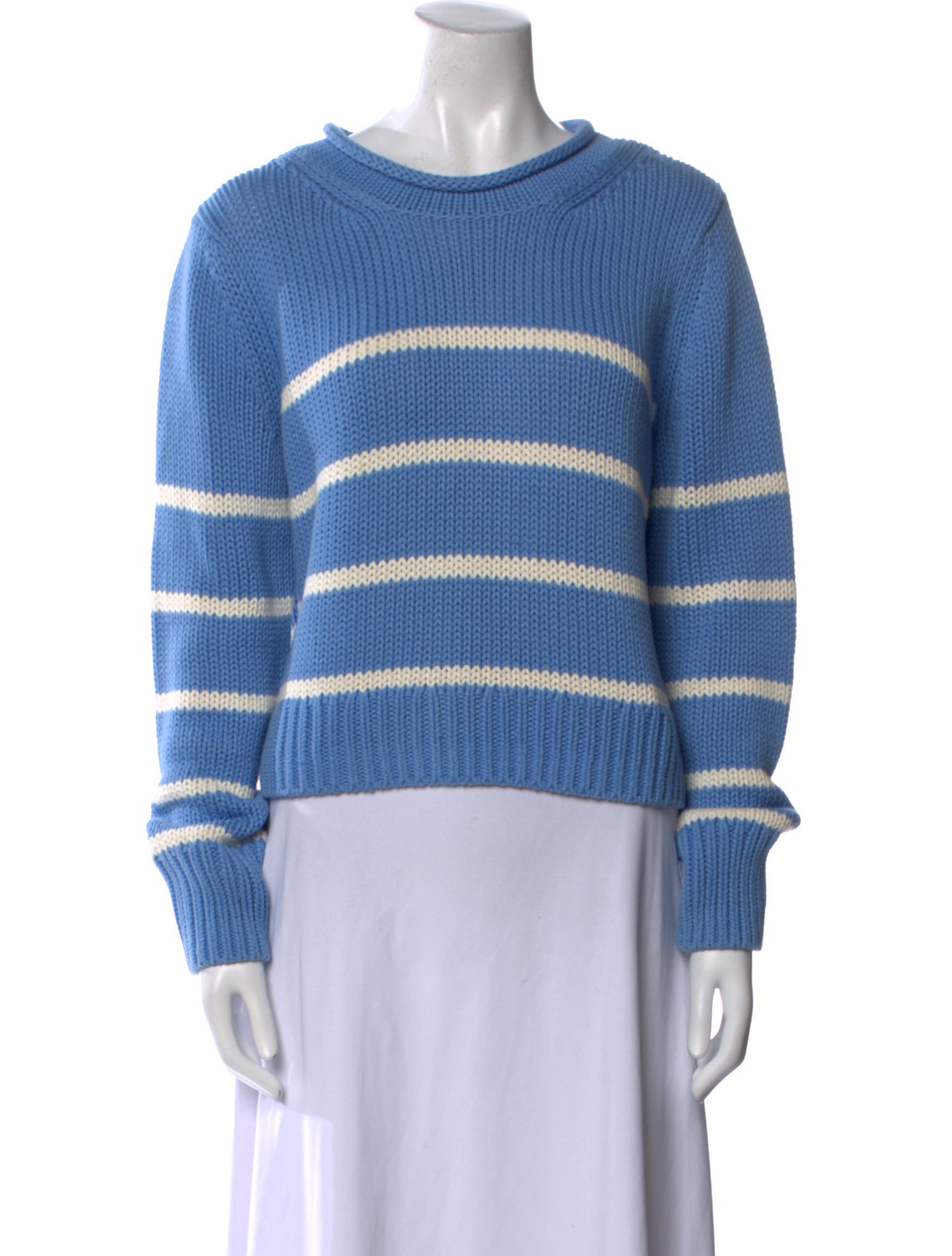 La Ligne Striped Crew Neck Sweater