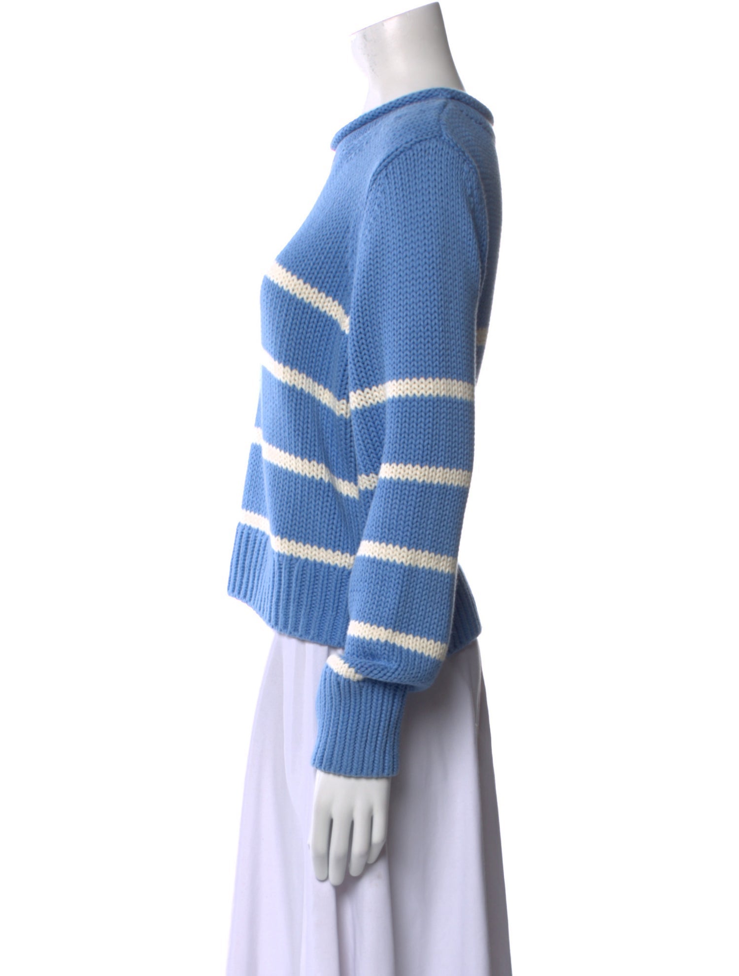 La Ligne Striped Crew Neck Sweater