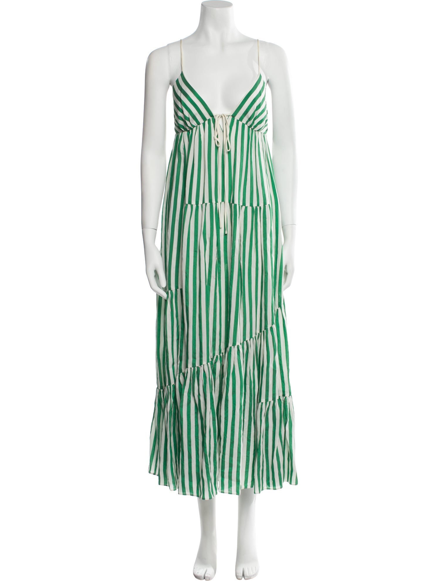 La Ligne Striped Long Dress
