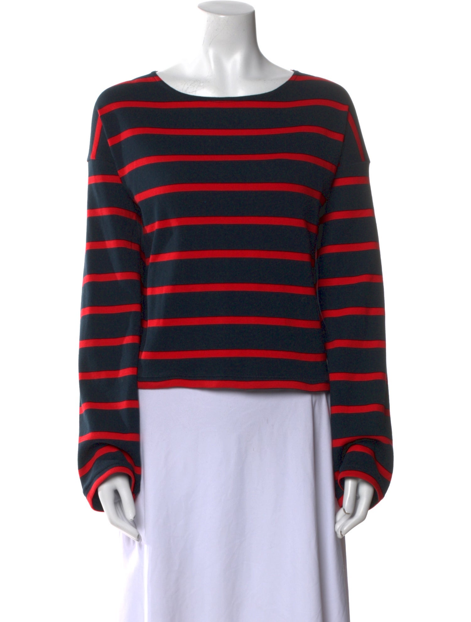 La Ligne Striped Scoop Neck Top w/ Tags