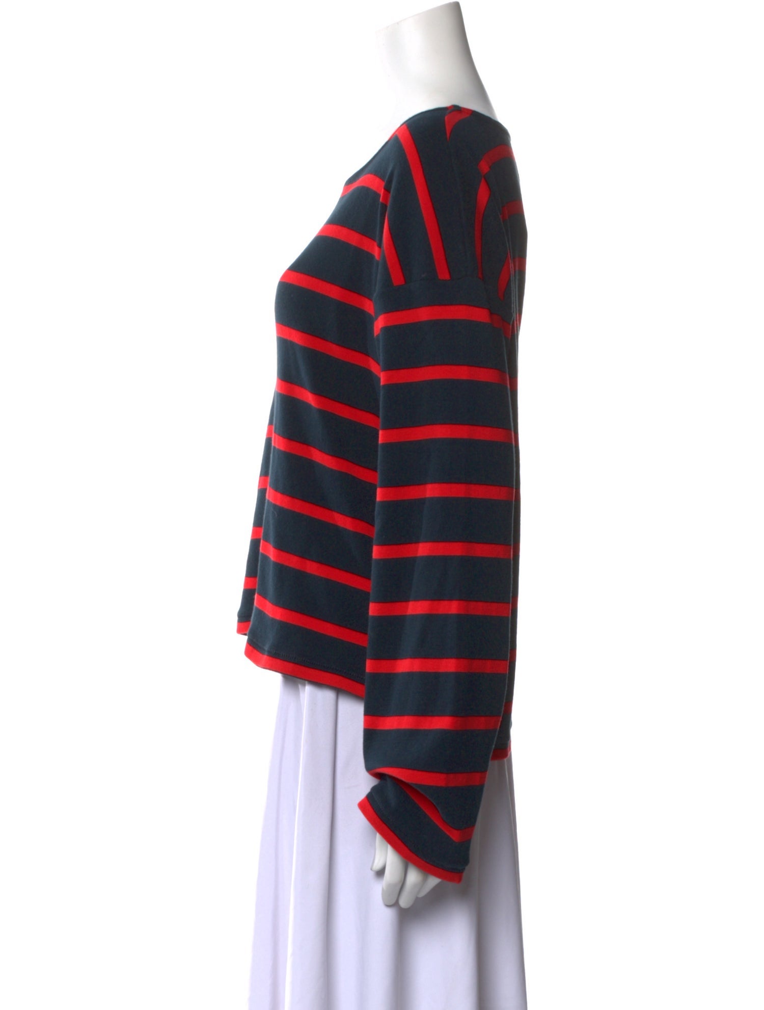 La Ligne Striped Scoop Neck Top w/ Tags